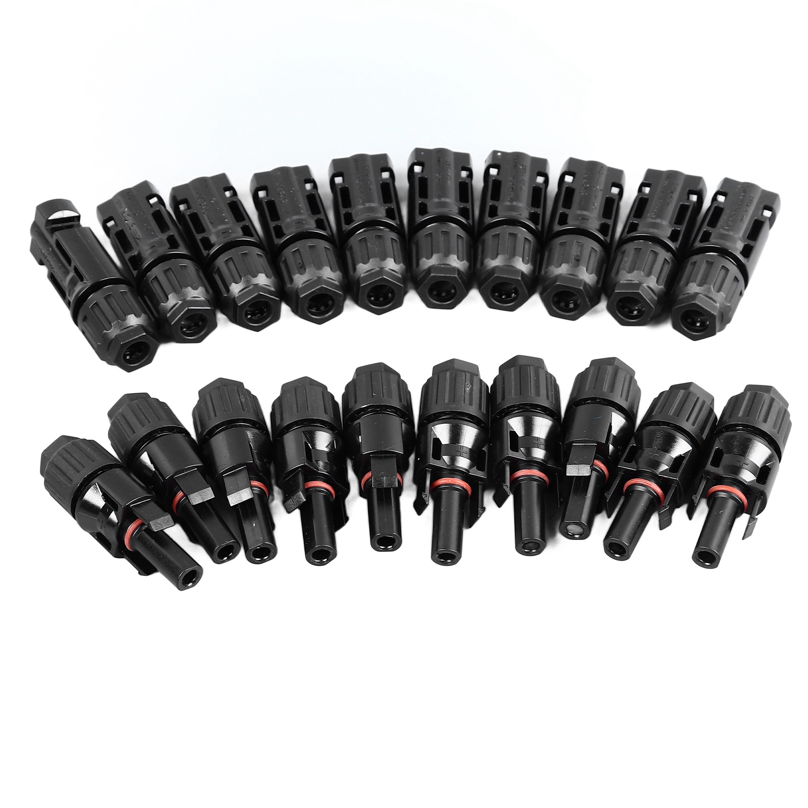 10 Sätze Flammhemmender Solarmodul-steckverbinder, Dc 1000v, Stecker Und Buchse, Solarmodul-kabelverbinder