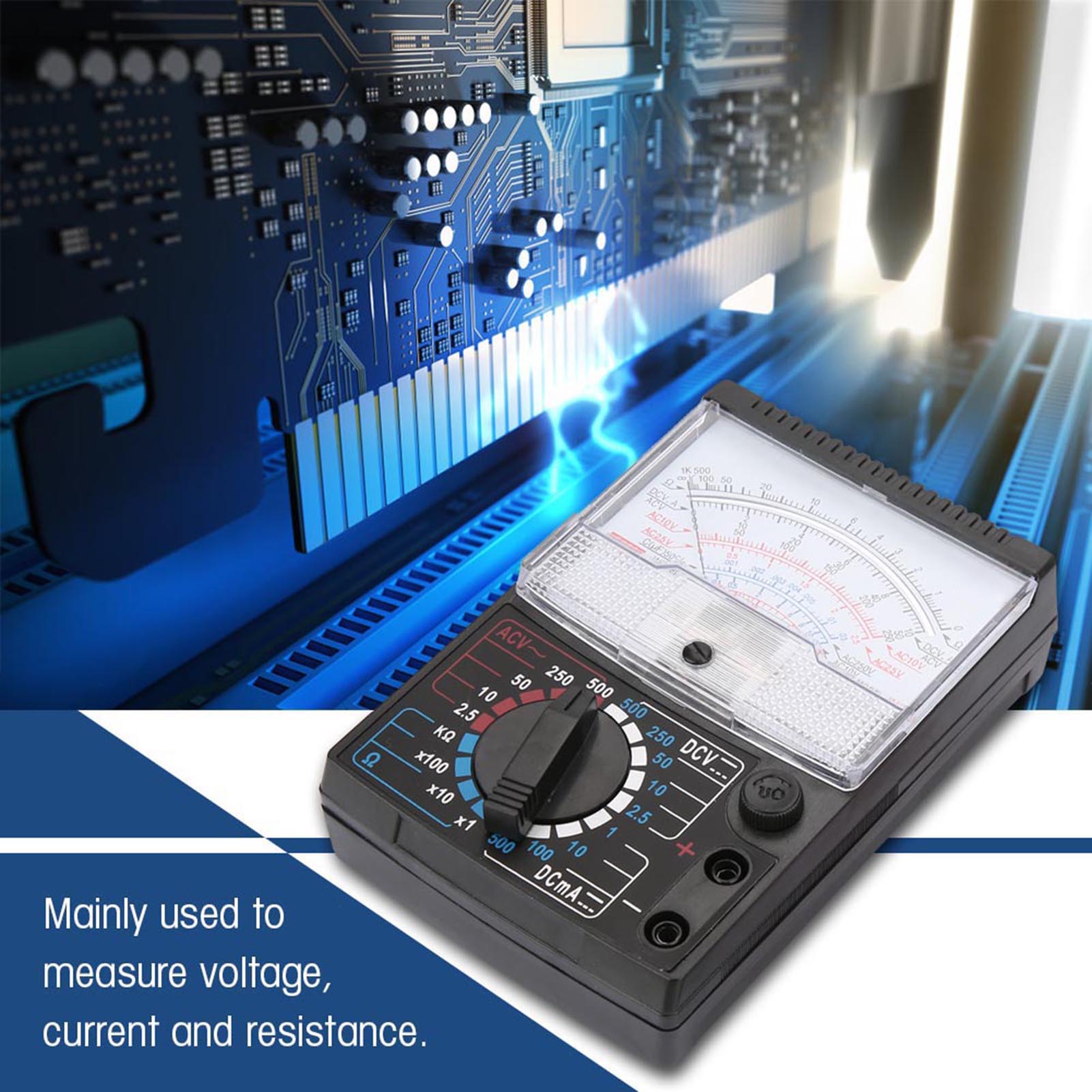 Analoges Multimeter, Multimeter Für Wechsel- Und Gleichspannung, Widerstandsmessung