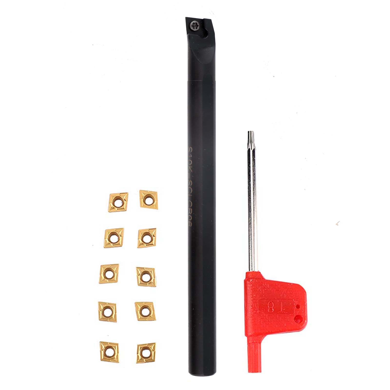 S10ksclcr06 Drehwerkzeughalter 10 Stück Ccmt060204hm Ybc251 Wendeschlüssel
