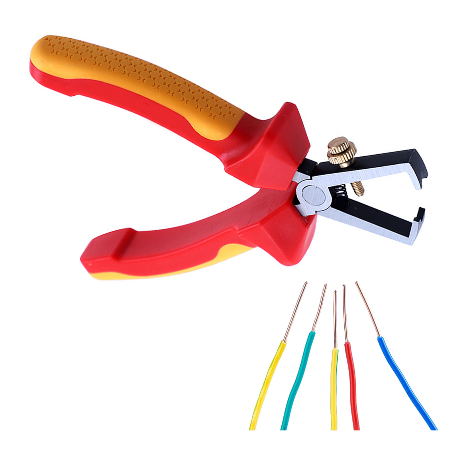 Abisolierwerkzeug Für Drähte, 15 Cm, 1000 V, Hochspannung, Widerstand, Multifunktions-elektriker-drahtschneider Und Abisolierwerkzeug