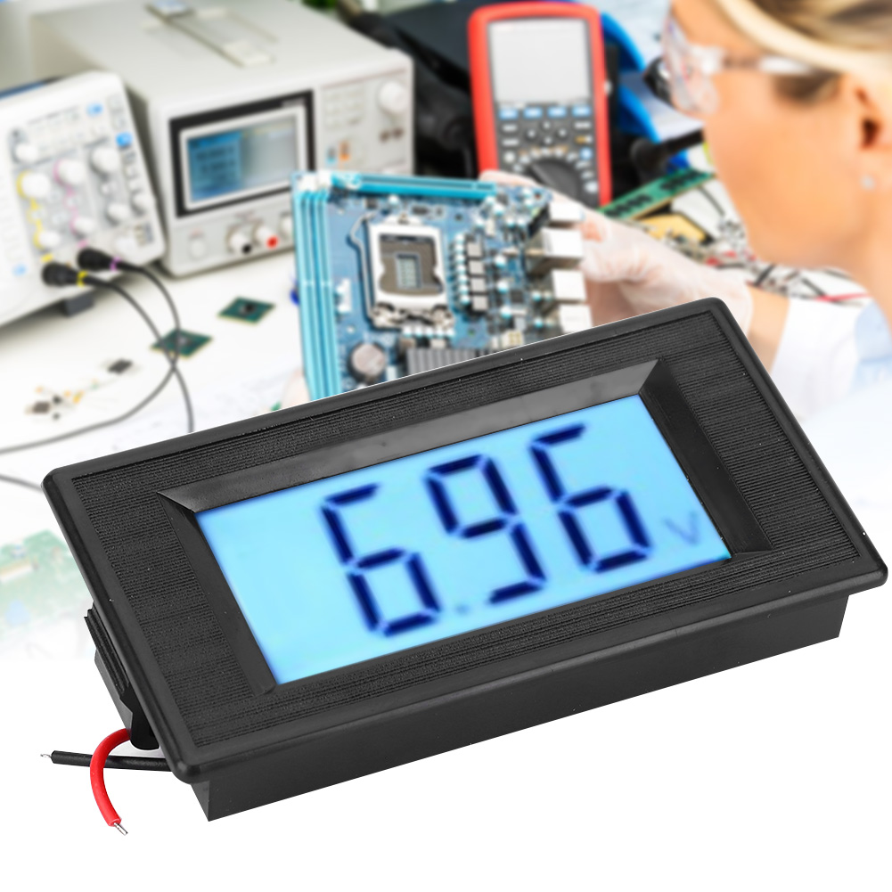 Ddh-30l Lcd-digitalanzeige-gleichstrom-voltmeter Spannungsmesser Dc 7,5 V - 19,99 V