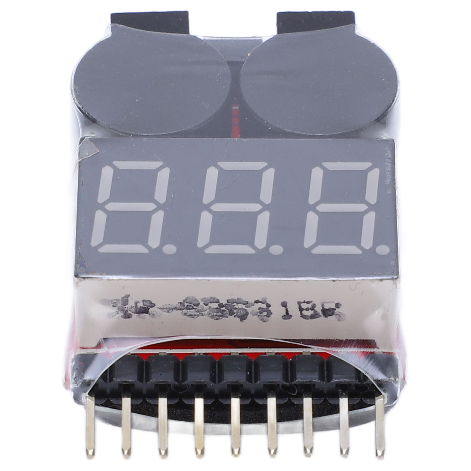 10-teiliges Set Mit Digitalem Lipo-akku-spannungsmesser (1-8s) Und Unterspannungsalarm.