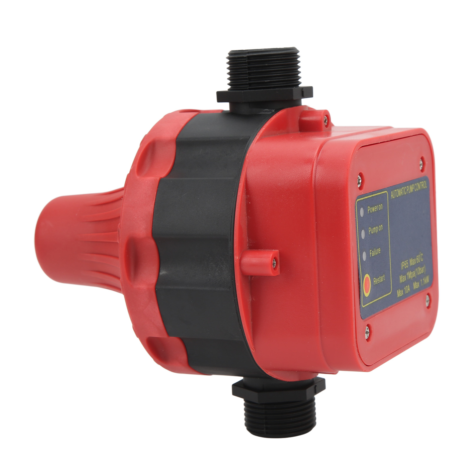 Automatischer Druckregler Für Wasserpumpen Mit Abs-gehäuse, Leerlauf-stoppschalter Für Gartensysteme, 110–120 V, 0,75 Kw