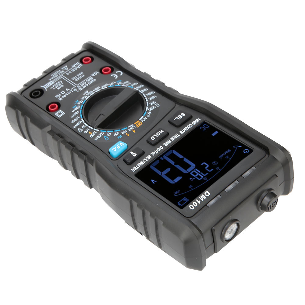 Dm100 Digitalmultimeter, Hochpräzises Intelligentes Ac/dc-spannungs-, Strom- Und Frequenzmessgerät
