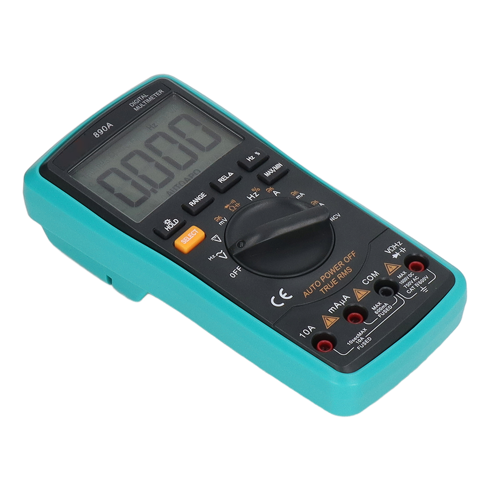 Multimeter Mit Digitalanzeige, Elektrisches Voltmeter, Amperemeter, Messgerät