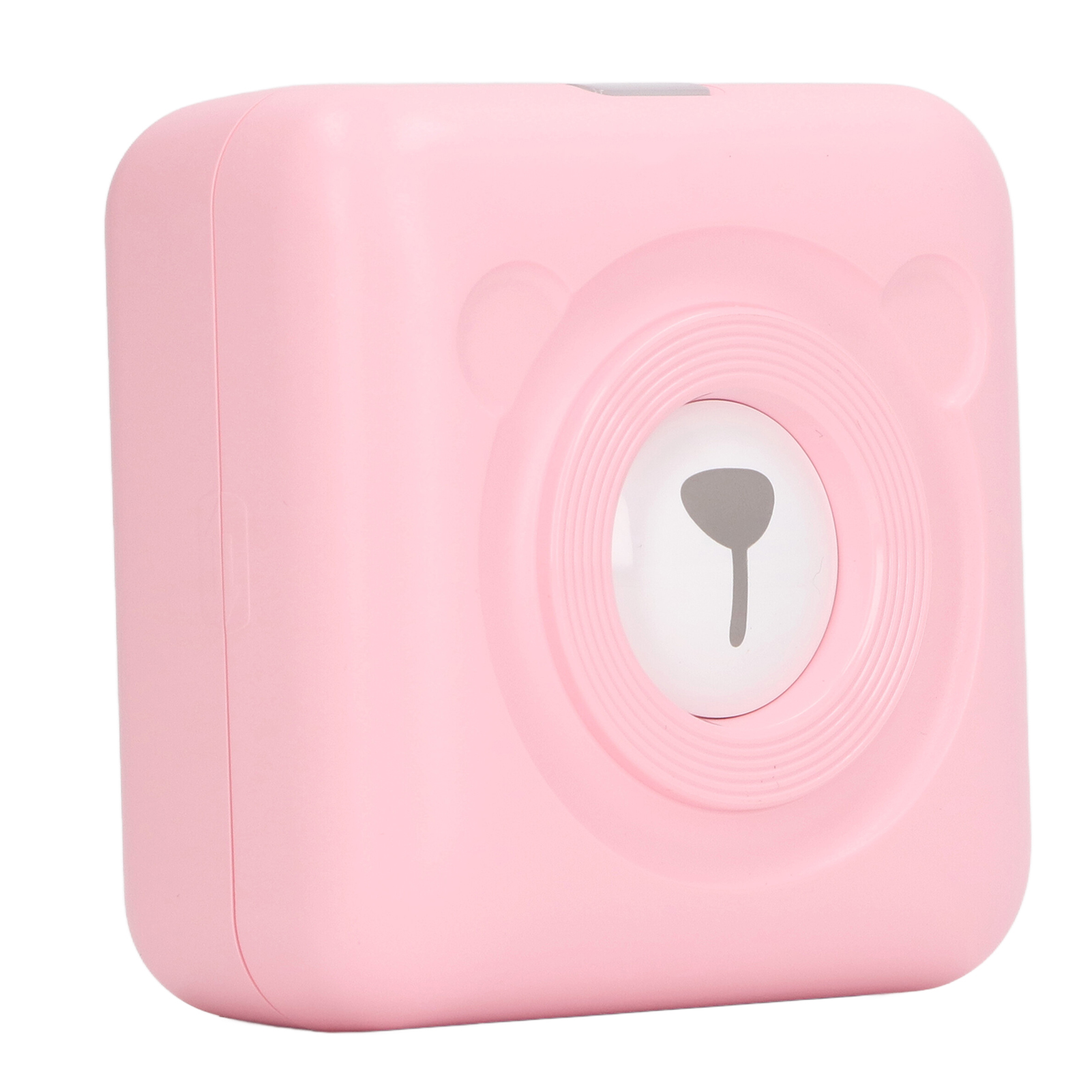 A6 Mini-taschendrucker Mit Bluetooth- Und Usb-anschluss, Tragbarer Thermodrucker Für Fotos, Aufkleber, „falsche Fragen“, 5 V, 2 A, Pink