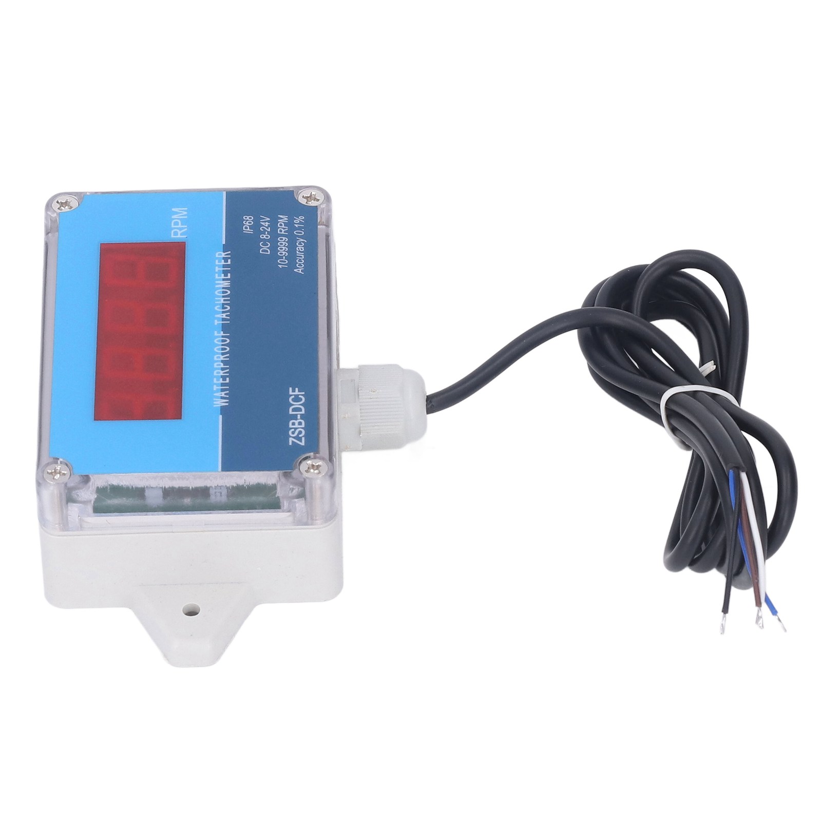 Motordrehzahlmesser Mit Ip68-wasserschutz, Led-digitalanzeige, Dc 8v–24v