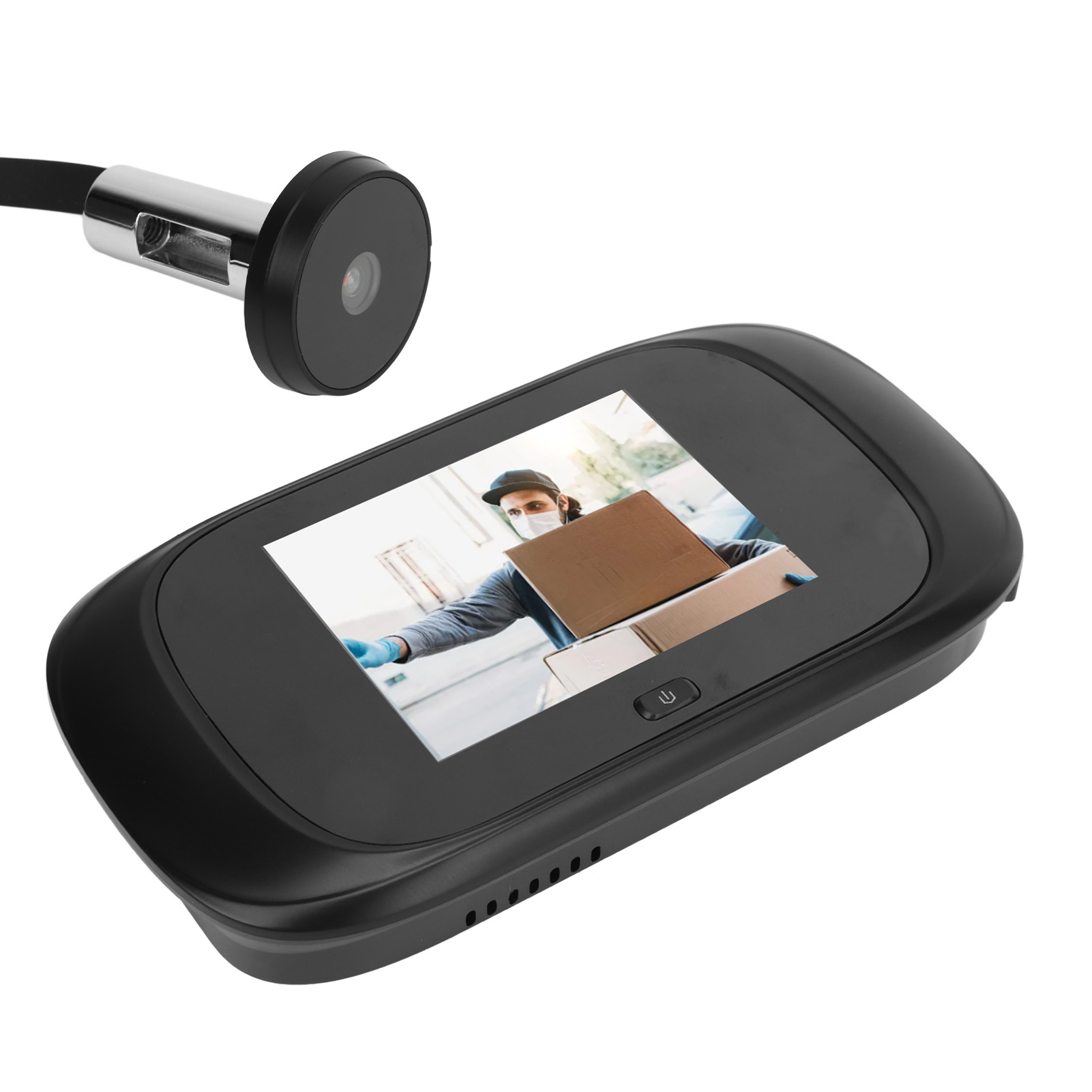 Optische Türklingel Mit 1-megapixel-digitalkamera, 90°-betrachtungswinkel, 2,8-zoll-farbdisplay Und Elektronischer Türklingel