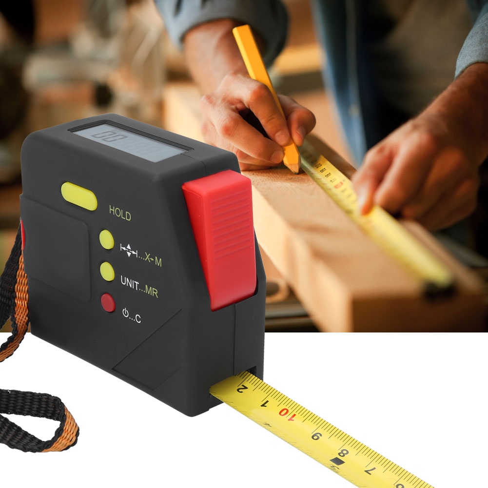 5 M Digitales Lcd-maßband, Elektronisches Maßband, Holzbearbeitungslineal