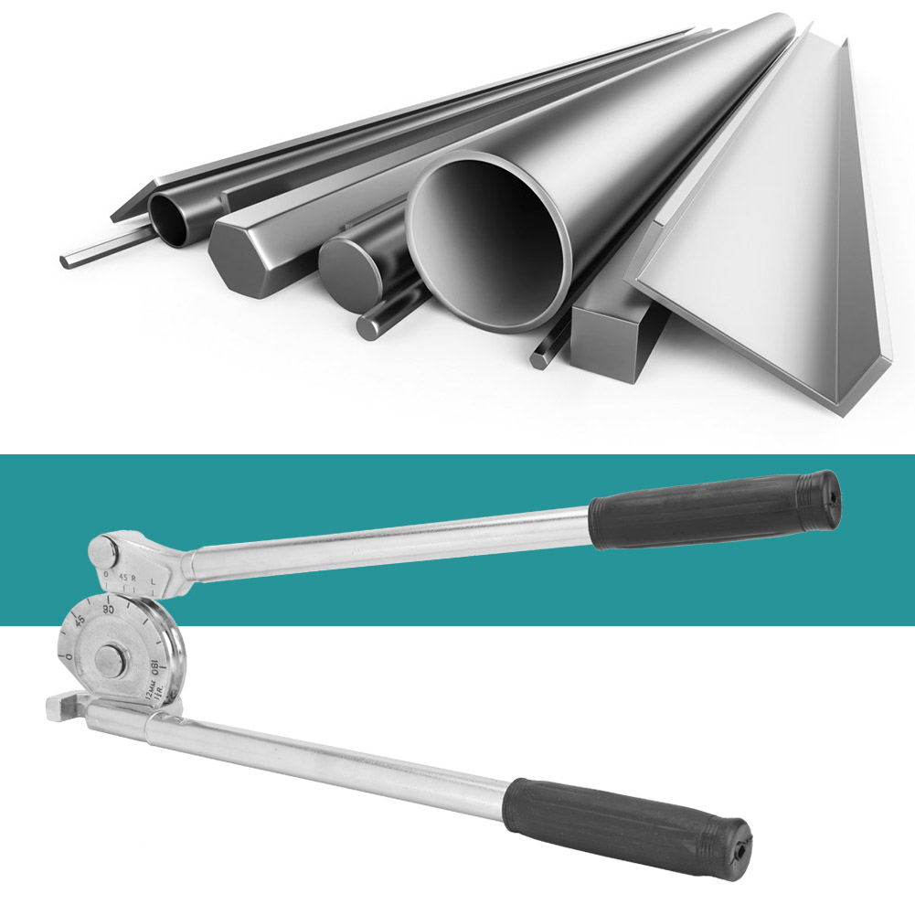 180° Handgeführte Rohrbiegevorrichtung Zum Biegen Von Kupfer-, Aluminium- Und Stahlrohren 1/2" (12 Mm)