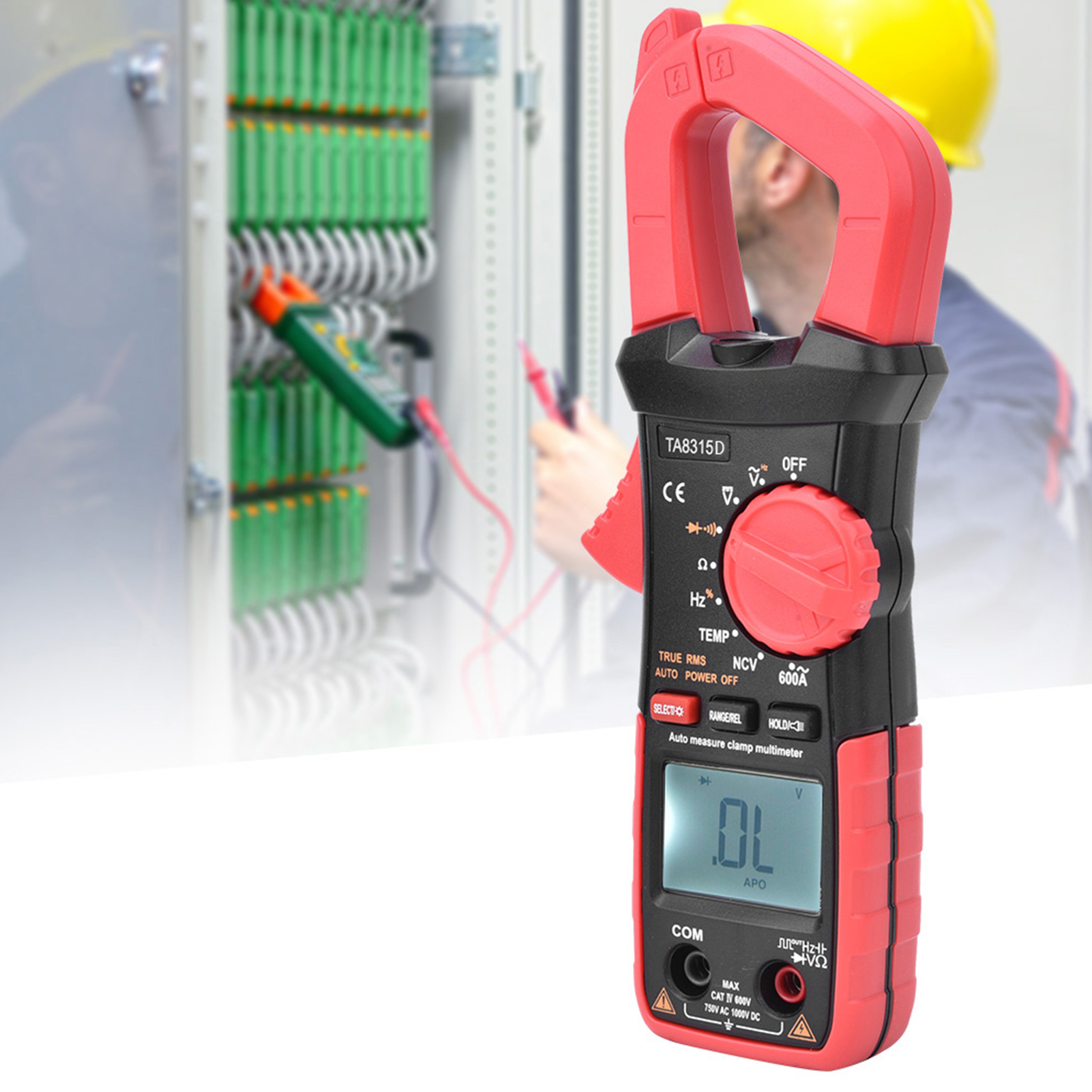 Ta8315d Multifunktionales Digitales Handmultimeter Mit Displayhalter Für Wechsel- Und Gleichspannung Und -strom
