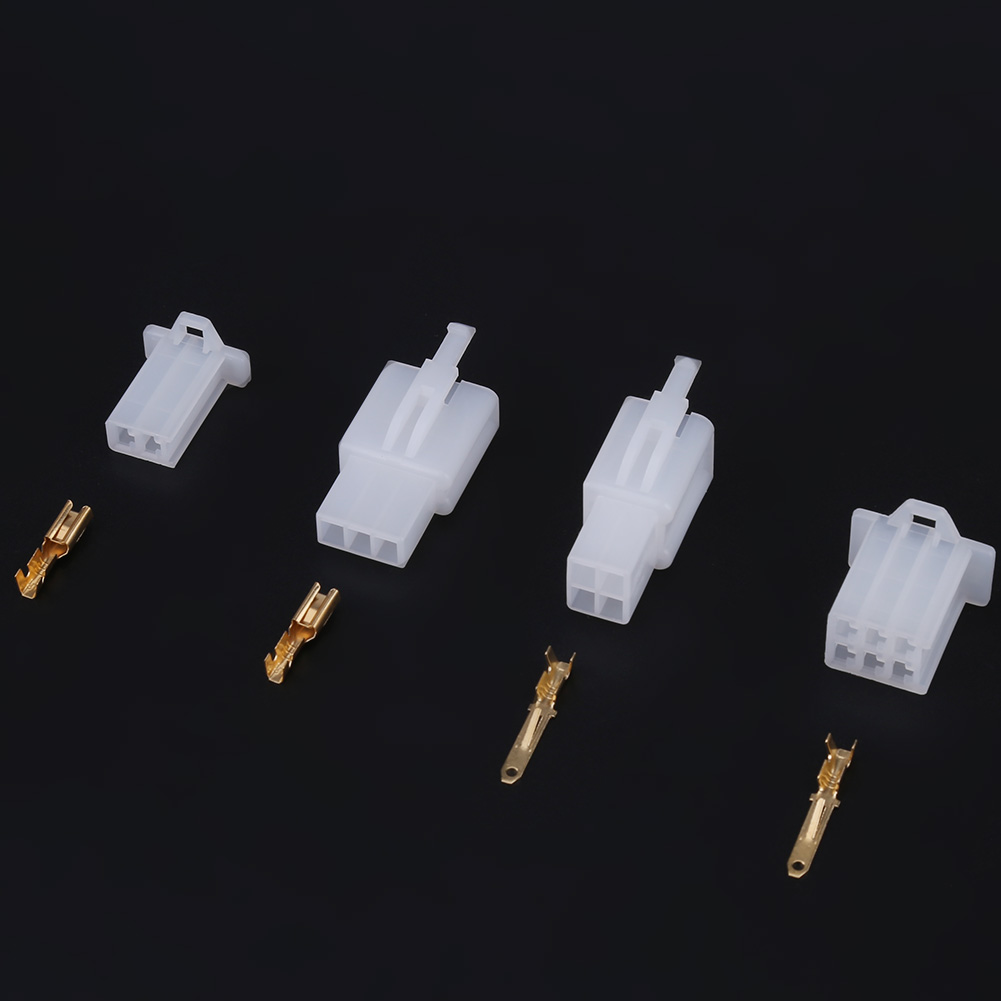 40 Stück 2,8 Mm² 2-, 3-, 4- Und 6-polige Kabelverbinder, Stecker, Buchsen Und Buchsen Für Autos Und Motorräder