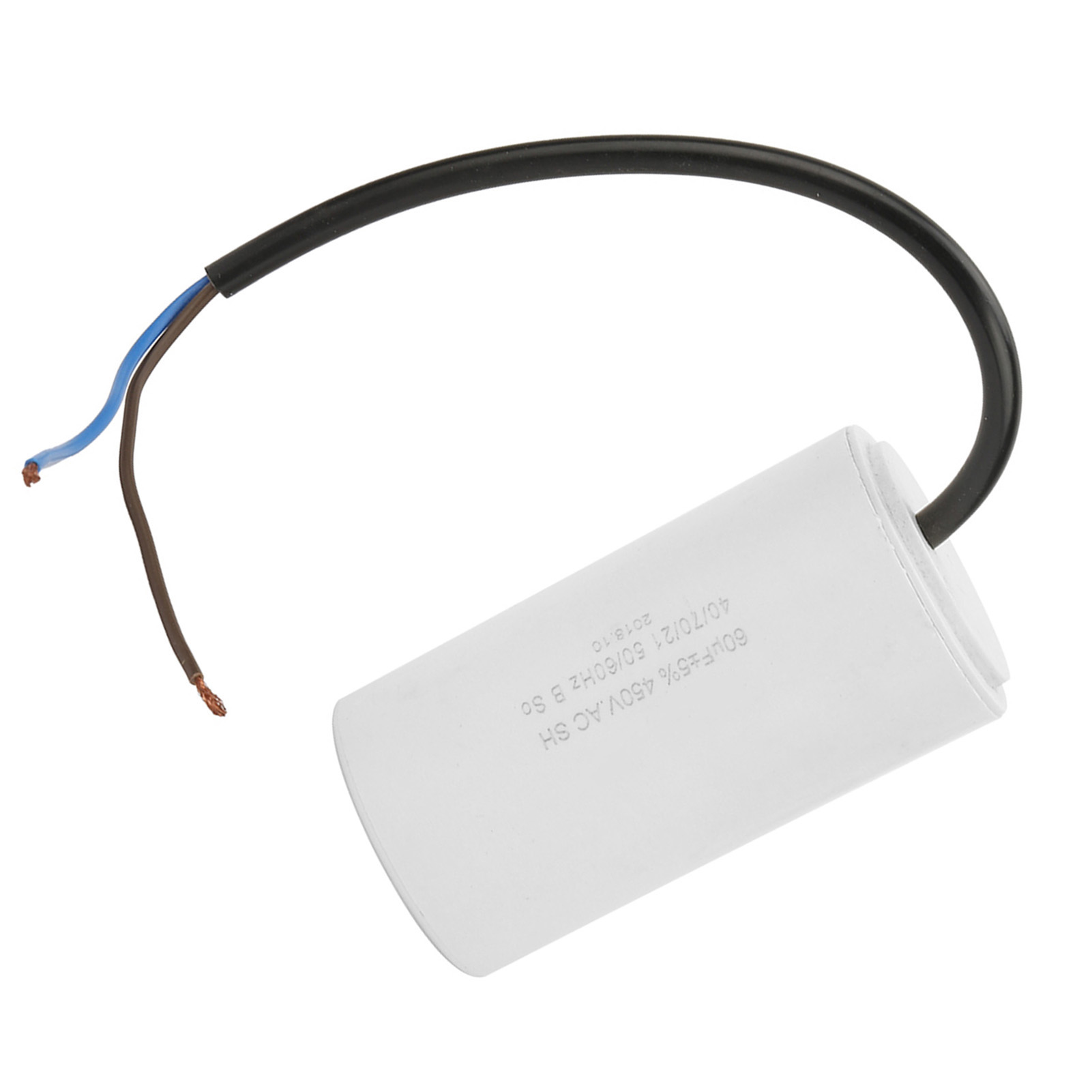 Cbb60 Umweltfreundlicher Motorbetriebskondensator 450v 60µf Esr 0,2 Für Haushaltsgeräte