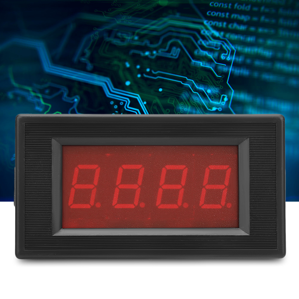 5135a Dc5v 3 1/2-stelliges Rotes Led-digitalpanelmeter Dc-amperemeter (dc200a (75mv))