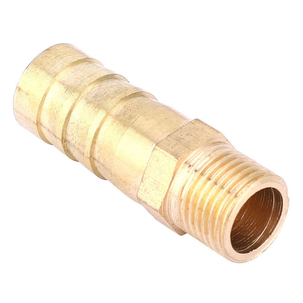 Messing-g1/8-außengewinde-schlauchverbinder Für Gas- Und Flüssigkeitsleitungen, 10 Mm