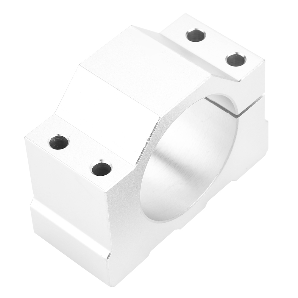 Cnc-spindelmotorhalterung Aus Aluminium, Durchmesser 52 Mm, Mit Schrauben