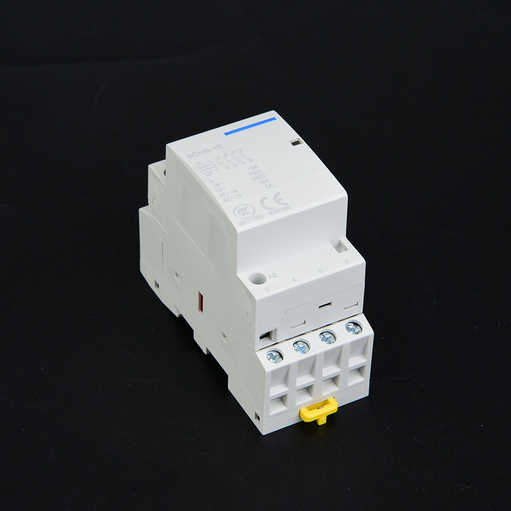 4p 16a 24v Haushalts-wechselstromschütz Din-schienenmontage 4nc (220v/230v)