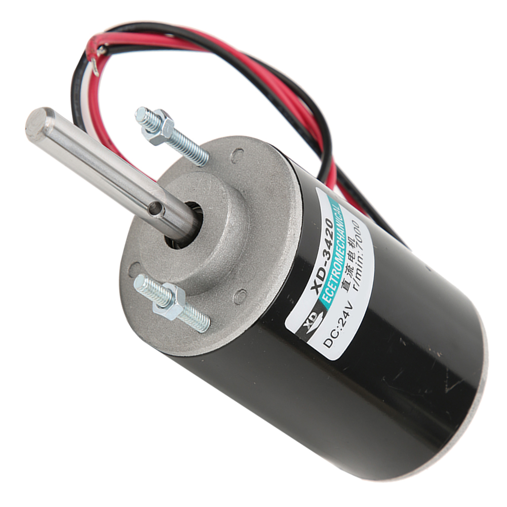 30-w-dauermagnet-gleichstrommotor, Hohe Drehzahl, Im Uhrzeigersinn/gegen Den Uhrzeigersinn (24 V, 7000 U/min)