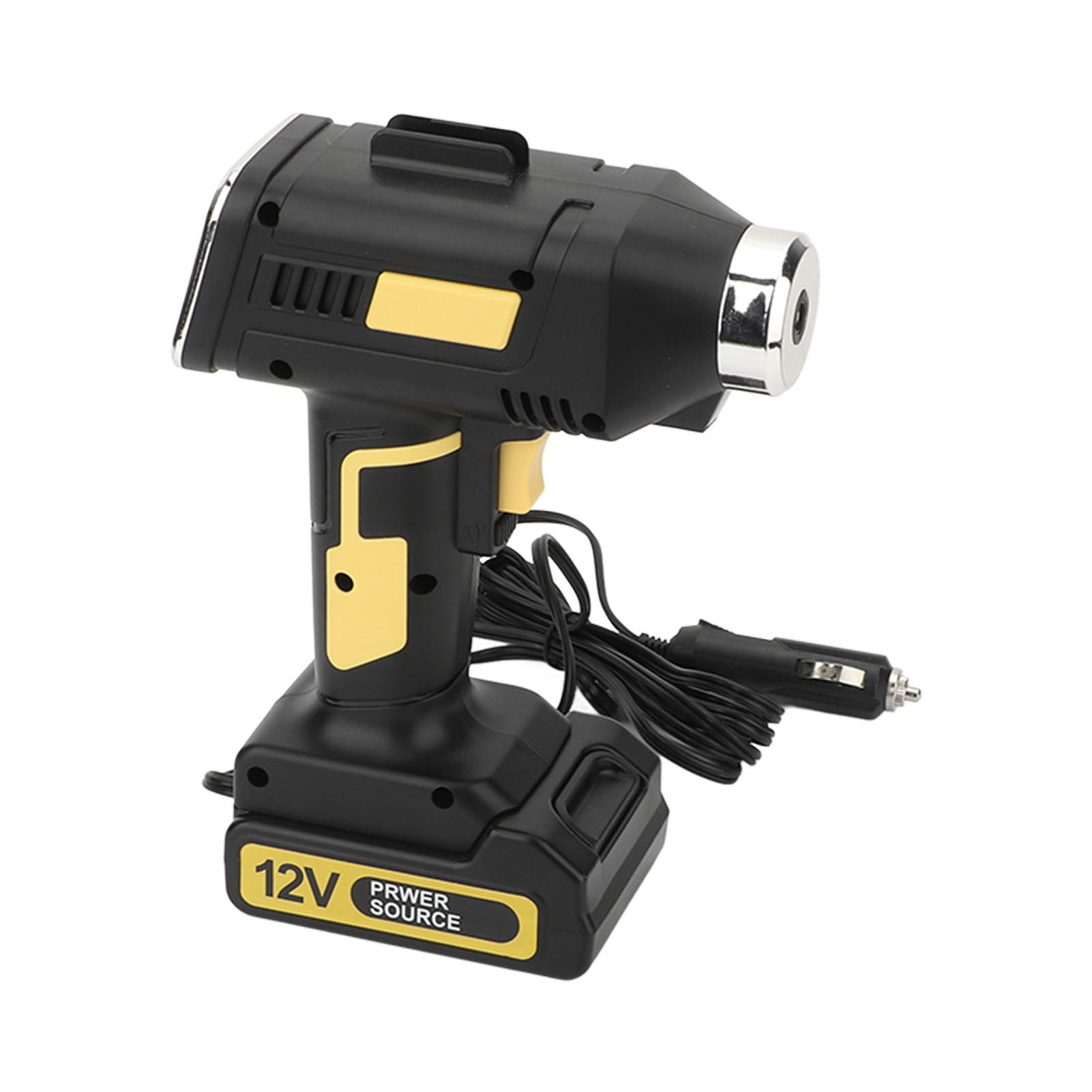 Autoreifen-aufblasset Mit Luftkompressor Und Usb-ladekabel, Luftdüse Und Led-schnellaufblasleuchte