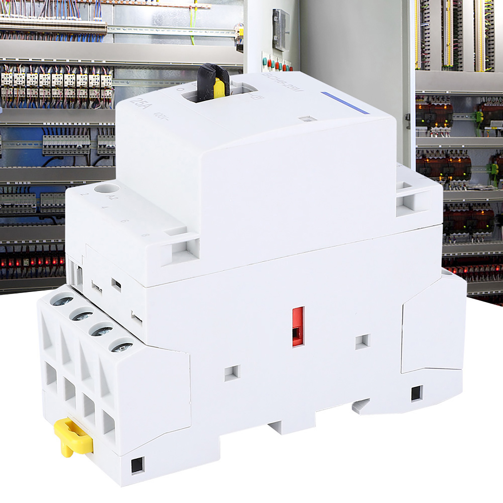 Bch8-25m 230v 4p 25a Modularer Haushalts-wechselstromschütz Mit Manuellem Steuerschalter (2no2nc)