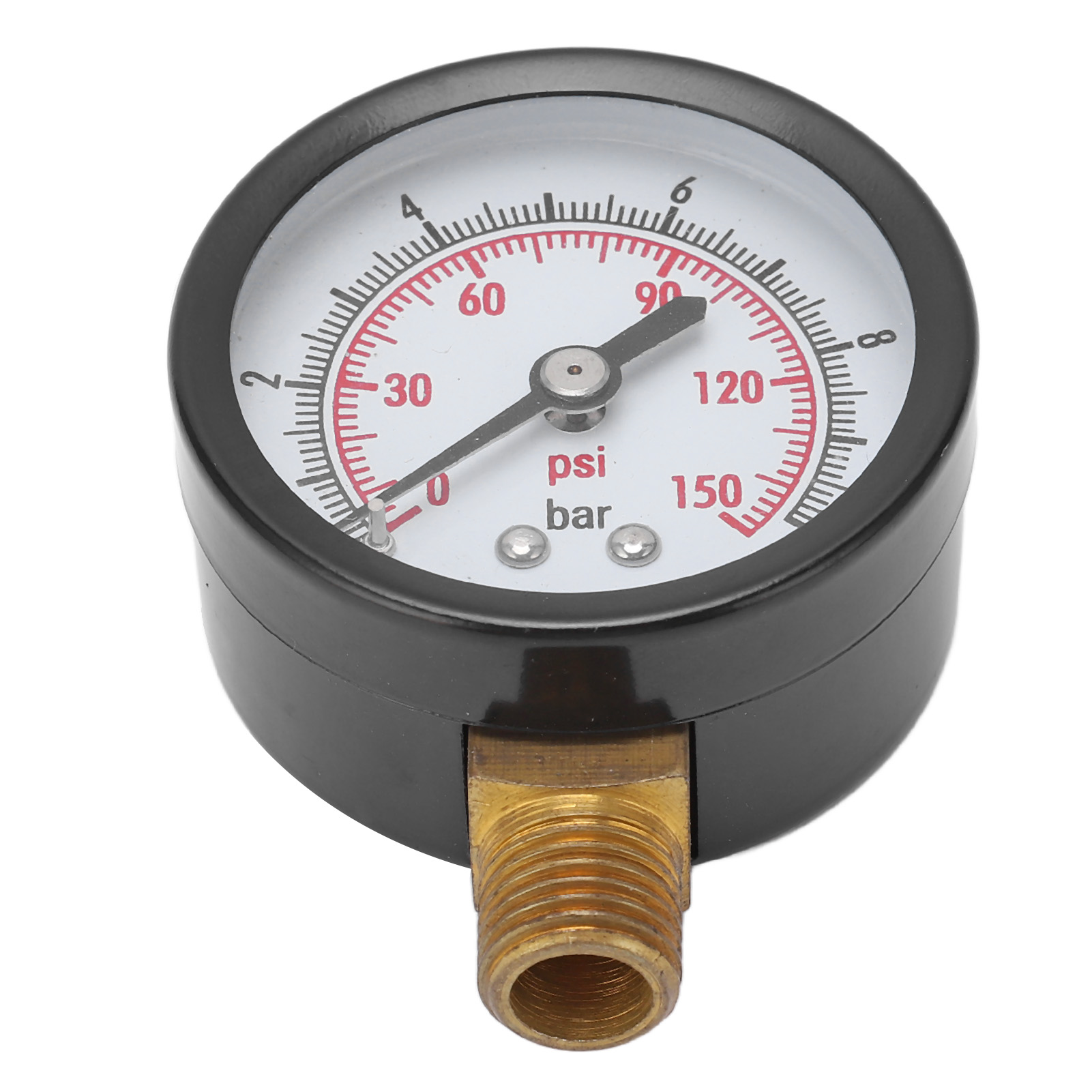 Vertikales Manometer Zur Überwachung Von Flüssigkeiten, Messbereich 0–10 Bar / 0–150 Psi, G1/4-zoll-anschluss
