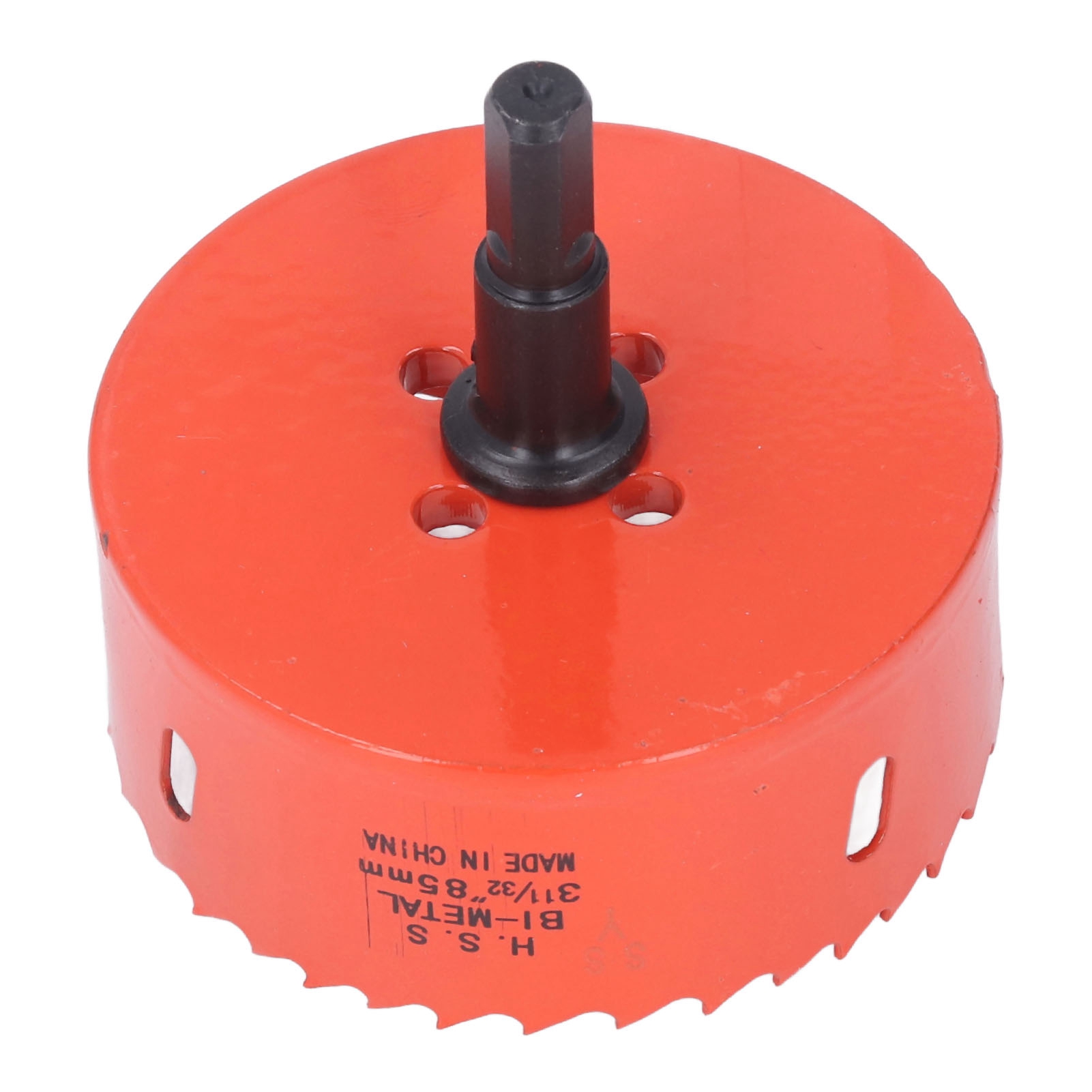 Lochsäge, Bimetall-hss-bohrer Mit Schaft Für Holz Und Pvc, 85 Mm / 3,35 Zoll