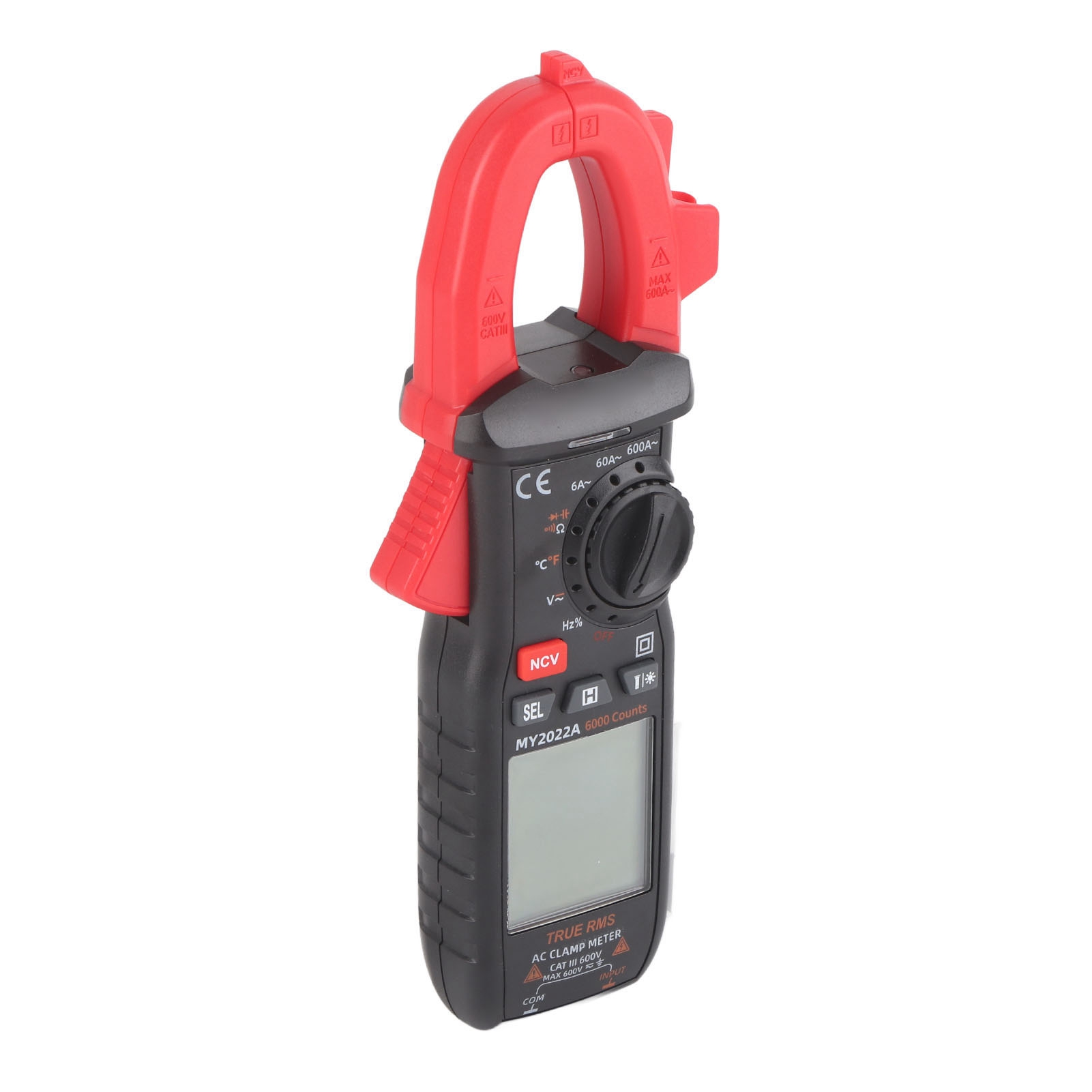 Digitales Zangenmultimeter Zur Messung Von Strom, Spannung, Widerstand Und Durchgangsprüfung