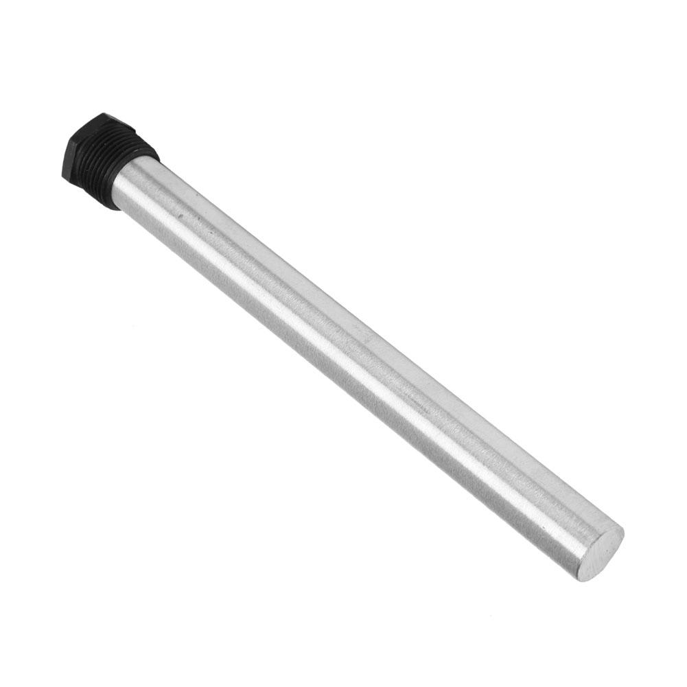 21 X 320 Mm Schwarze Magnesiumanode Mit Flachem Boden Für Warmwasserbereiter Mit Npt 3/4-gewinde