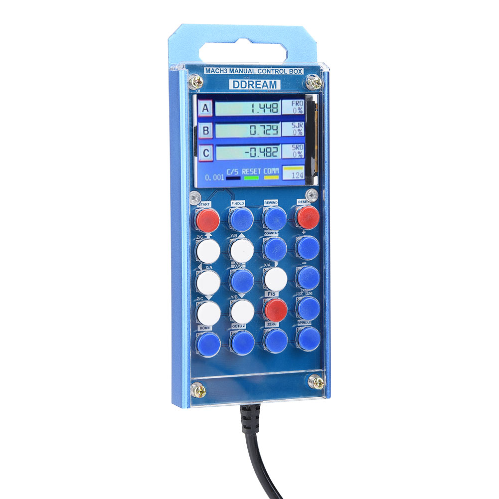 6-achsen Mach3 Digitales Lcd-display, Handsteuerung, Serielle Cnc-schnittstelle