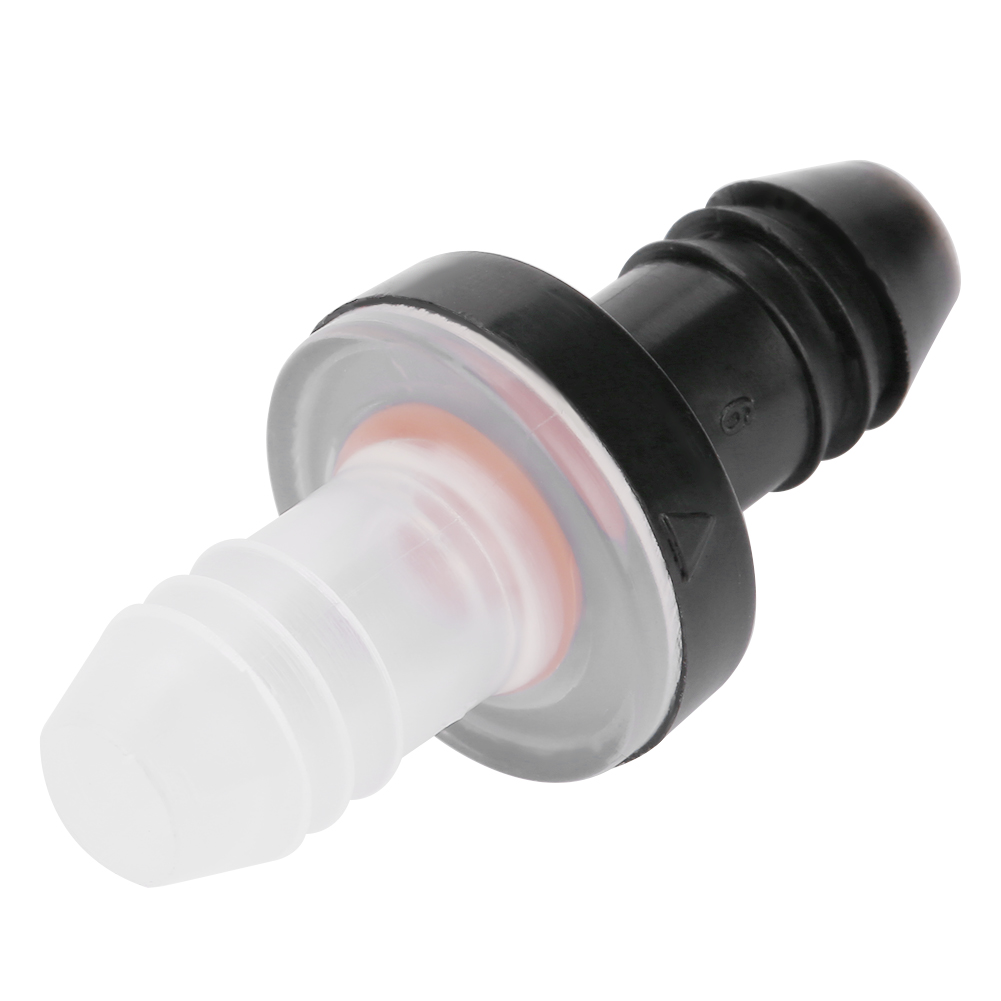 3/8" 10 Mm Einweg-inline-rückschlagventil Für Kraftstoffe, Gase, Flüssigkeiten Und Luft (pp-gehäuse/silikondichtung)