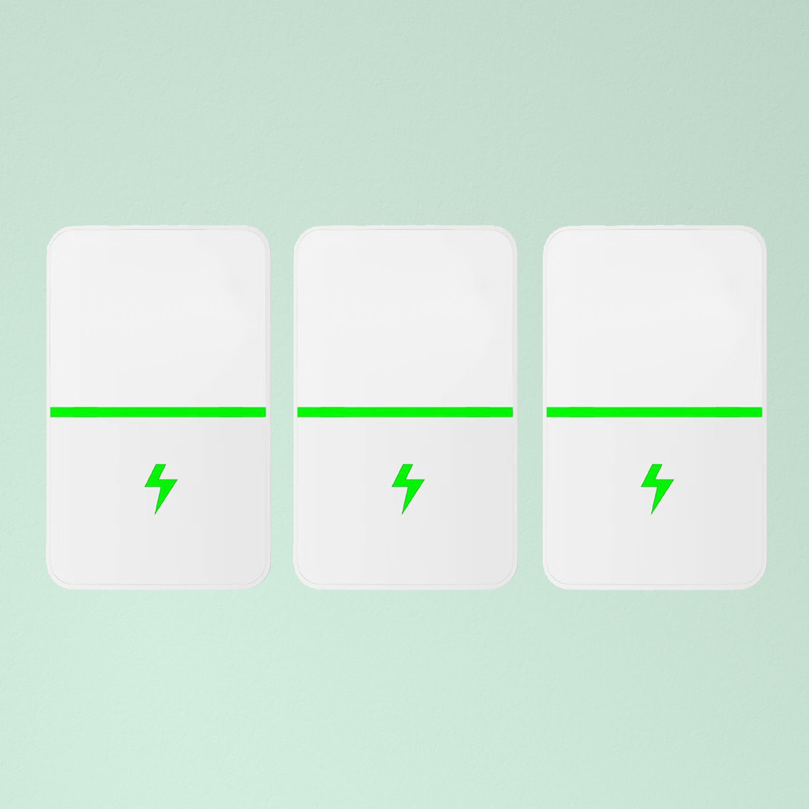 3er-pack Energiespargeräte Mit Energiesparfunktion Und Eu-stecker