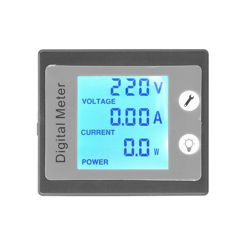 Peacefair Stn Anzeigefeld Ac 80-260v 100a Strom Spannung Watt Energie Panel Voltmeter Ct