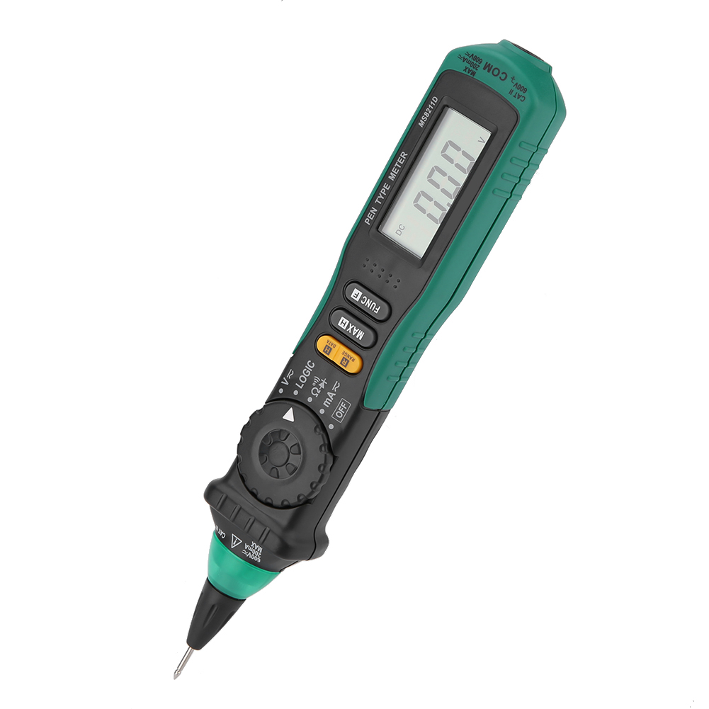 Ms8211d Stiftförmiges Digitales Lcd-multimeter Mit Automatischer Bereichswahl, Ac/dc-spannungs-, Strom- Und Widerstandsmessung