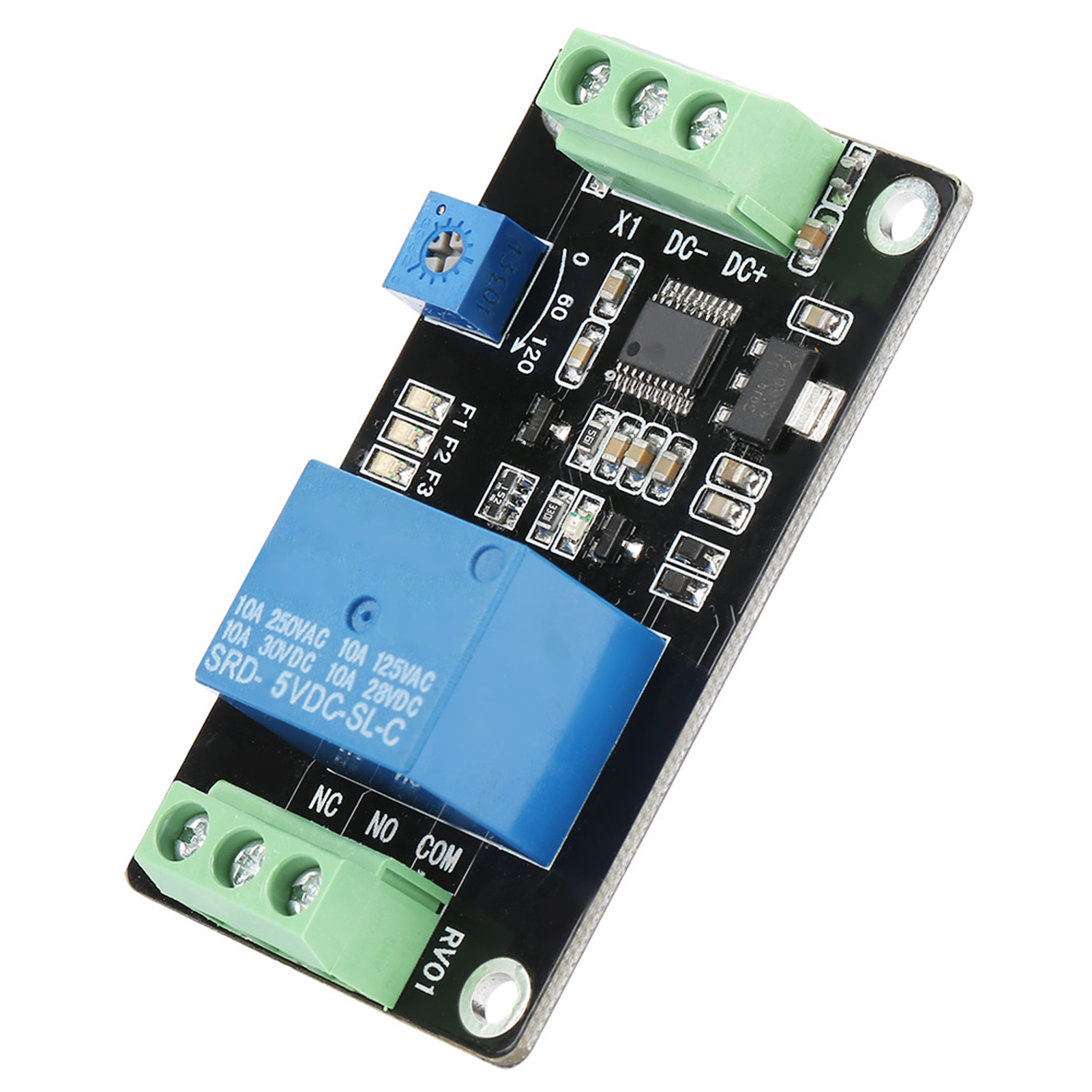Verzögerungsrelais Mit Selbsthaltung, Ein-/ausschaltverzögerung, Super-555-timer, 5 V Dc