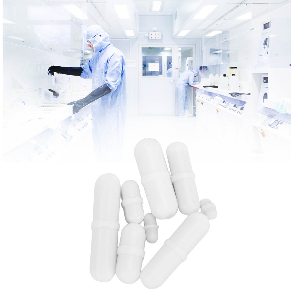 8 Ptfe-magnetrührer, Rührstab Typ B, Kugel, Labor-drehzylinder