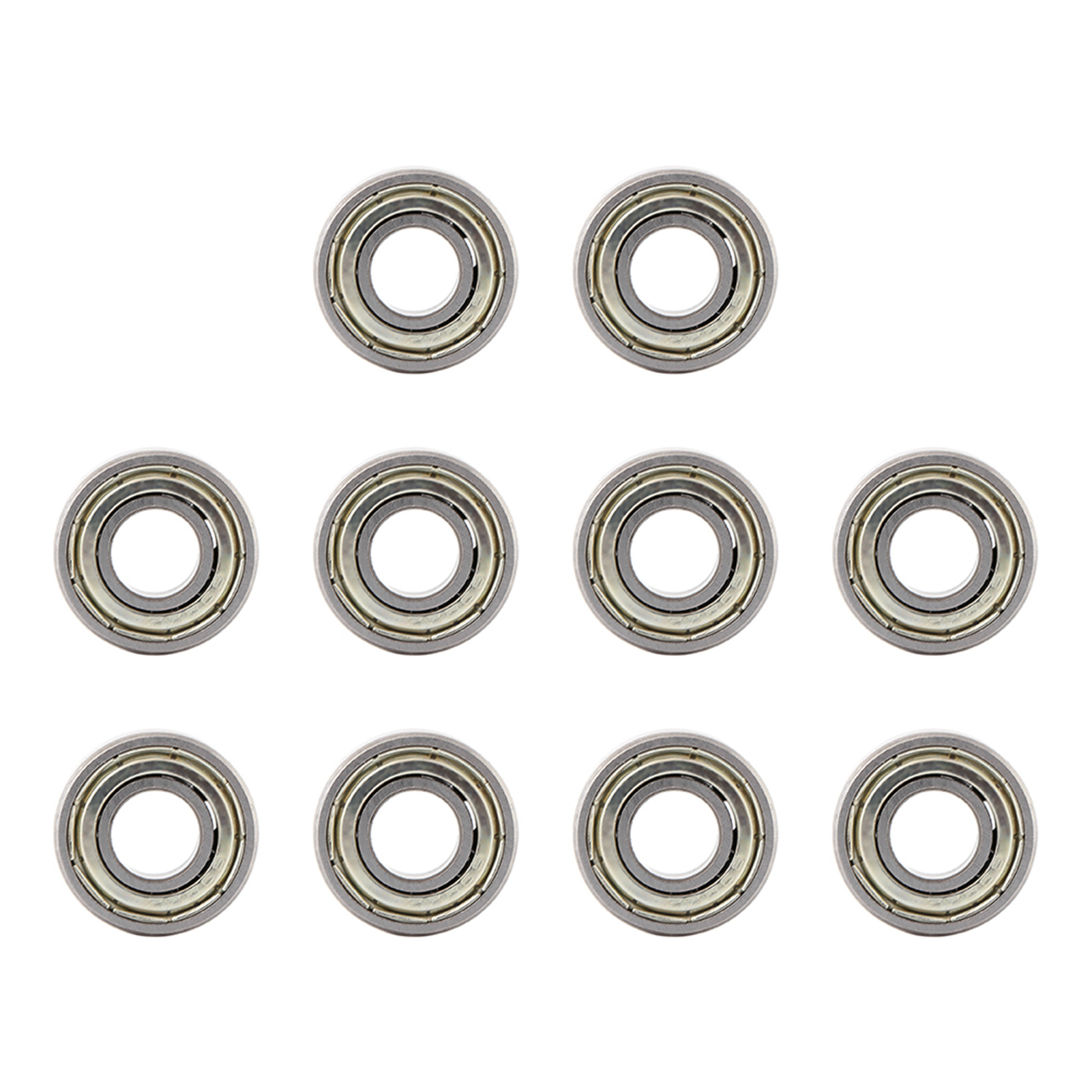 10 Stück Hitzebeständige, Vielseitig Einsetzbare Miniaturkugellager Aus 698zz-stahl (8x19x6mm)