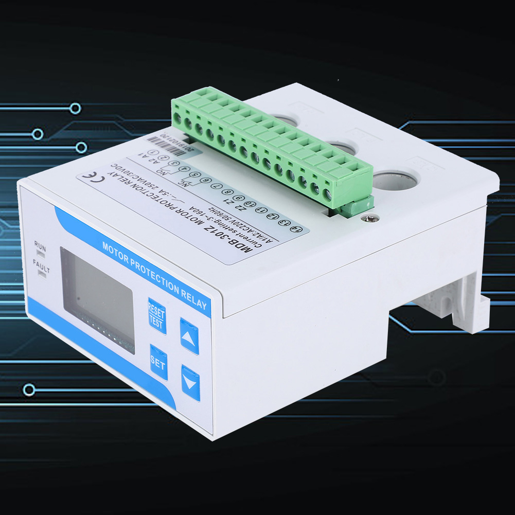 Integrierter 3-phasen-motorschutzschalter Ac220v 3-160a Mit Digitalem Überstromschutz, Phasenausfallschutz Und Unterlastschutz.