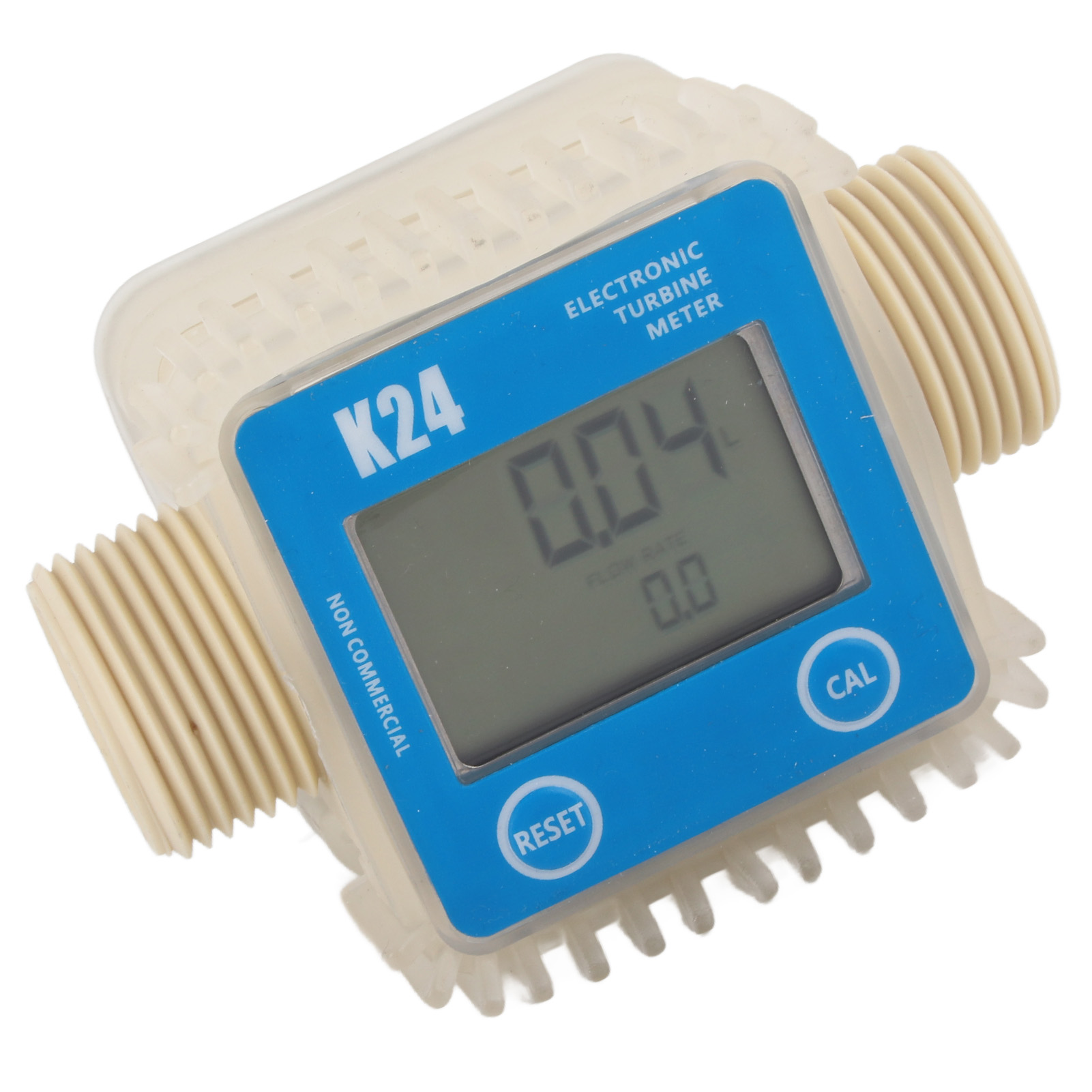 K24 Lcd-turbinen-digital-dieselkraftstoff-durchflussmesser, Der Häufig Für Chemikalien Und Wasser Verwendet Wird