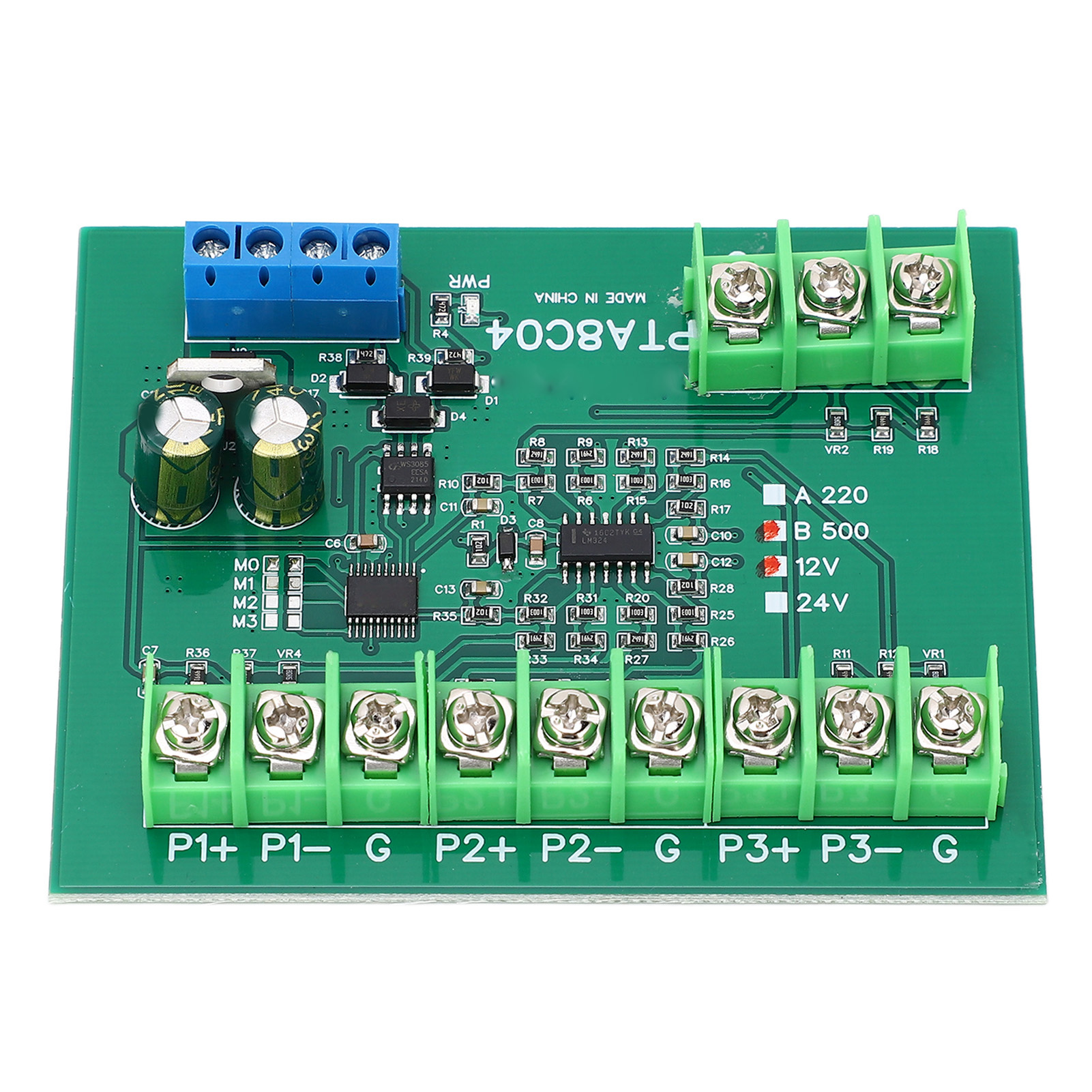 4-kanal-pt100-rtd-rs485-temperatursensorplatine, Temperaturmessmodul, B500-kollektorwiderstand, -40–500 °c, 12 V Dc
