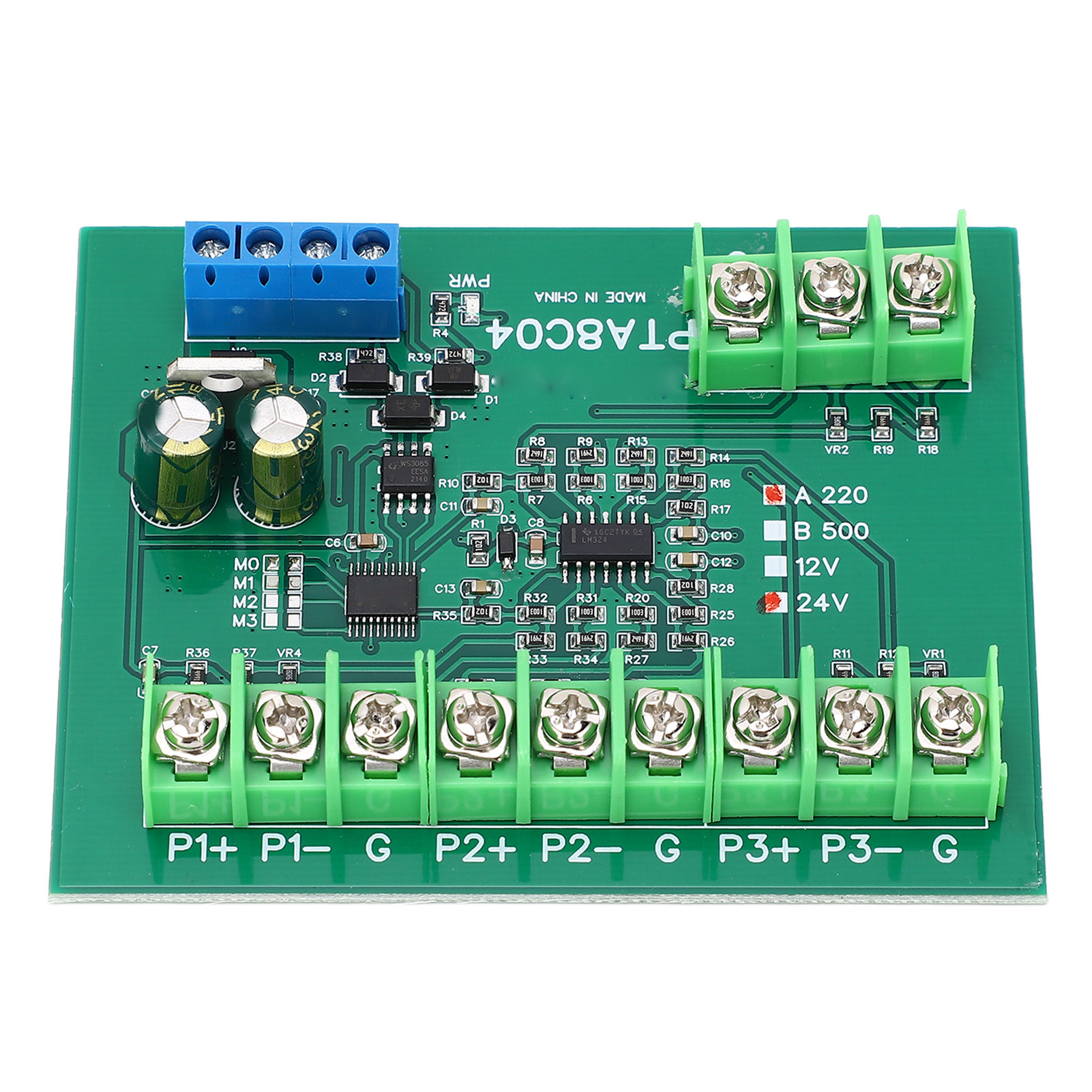 4-kanal-pt100-rtd-rs485-temperatursensorplatine, Temperatursensormodul, Widerstandskollektor A220, -40–220 °c, 24 V Dc