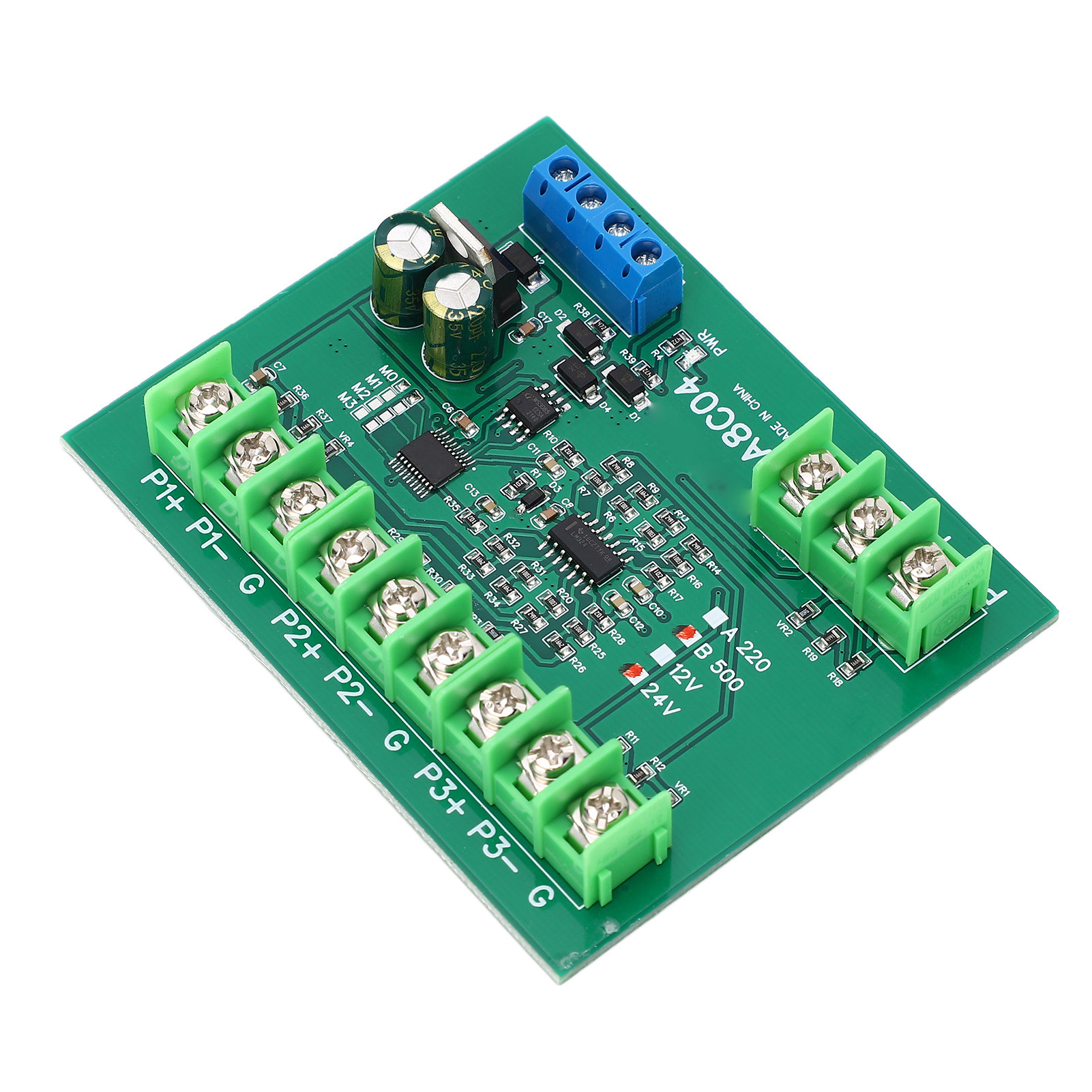 4-kanal-pt100-rtd-rs485-temperatursensorplatine, Temperaturmessmodul, B500-widerstandskollektor, -40–500 °c, 24 V Dc
