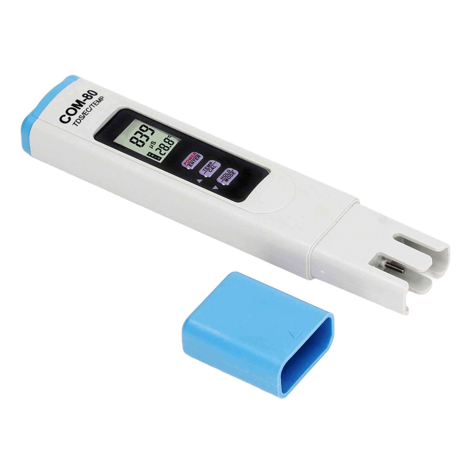 Multifunktionaler Wasserteststift Mit Ph-, Tds-, Leitfähigkeits- Und Temperaturmessung – Tragbarer Wasserqualitätstester Mit Automatischer Kompensation Für Aquarien