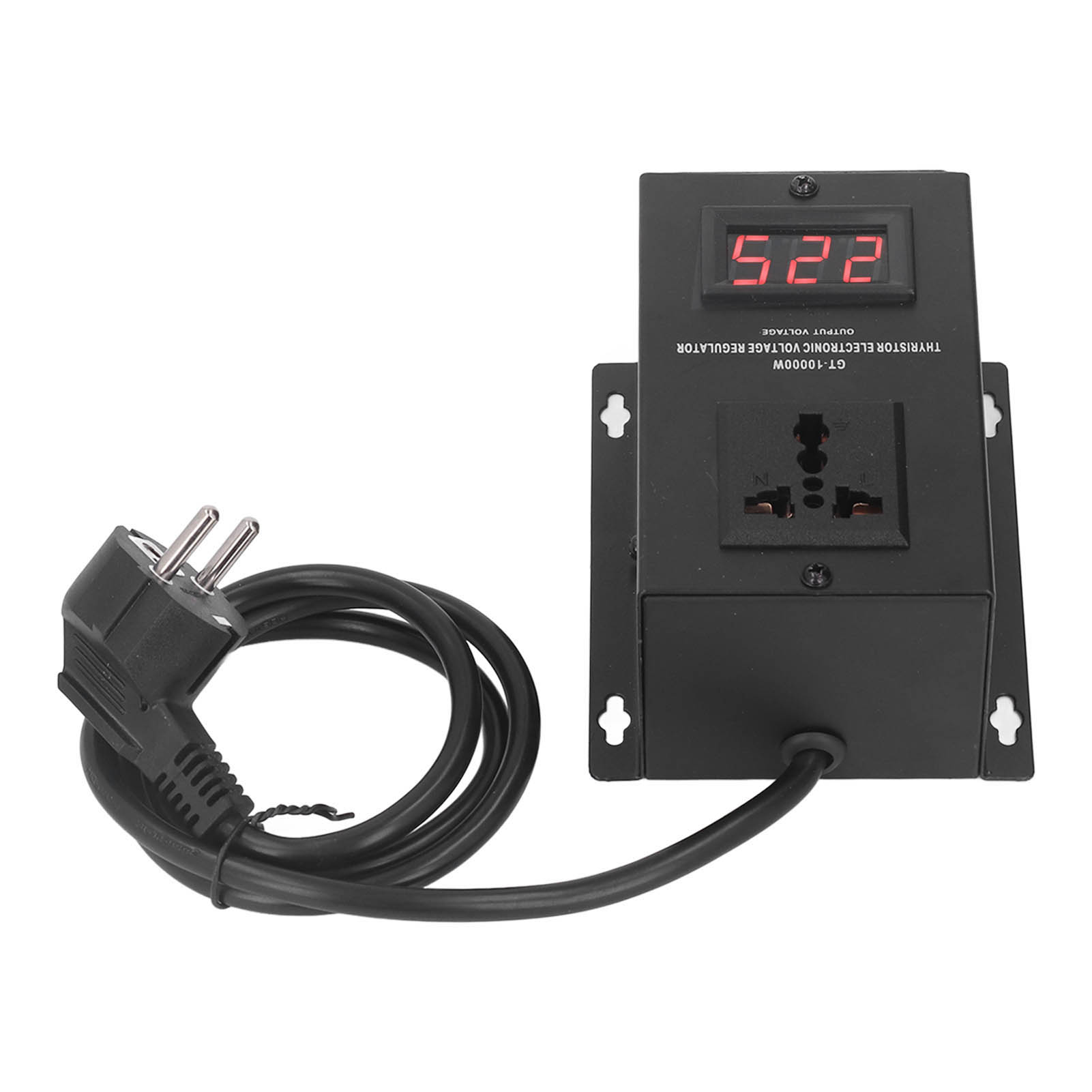 Elektronischer Spannungsregler 10000w Thyristor-aufwärtswandler Eu-stecker 220v