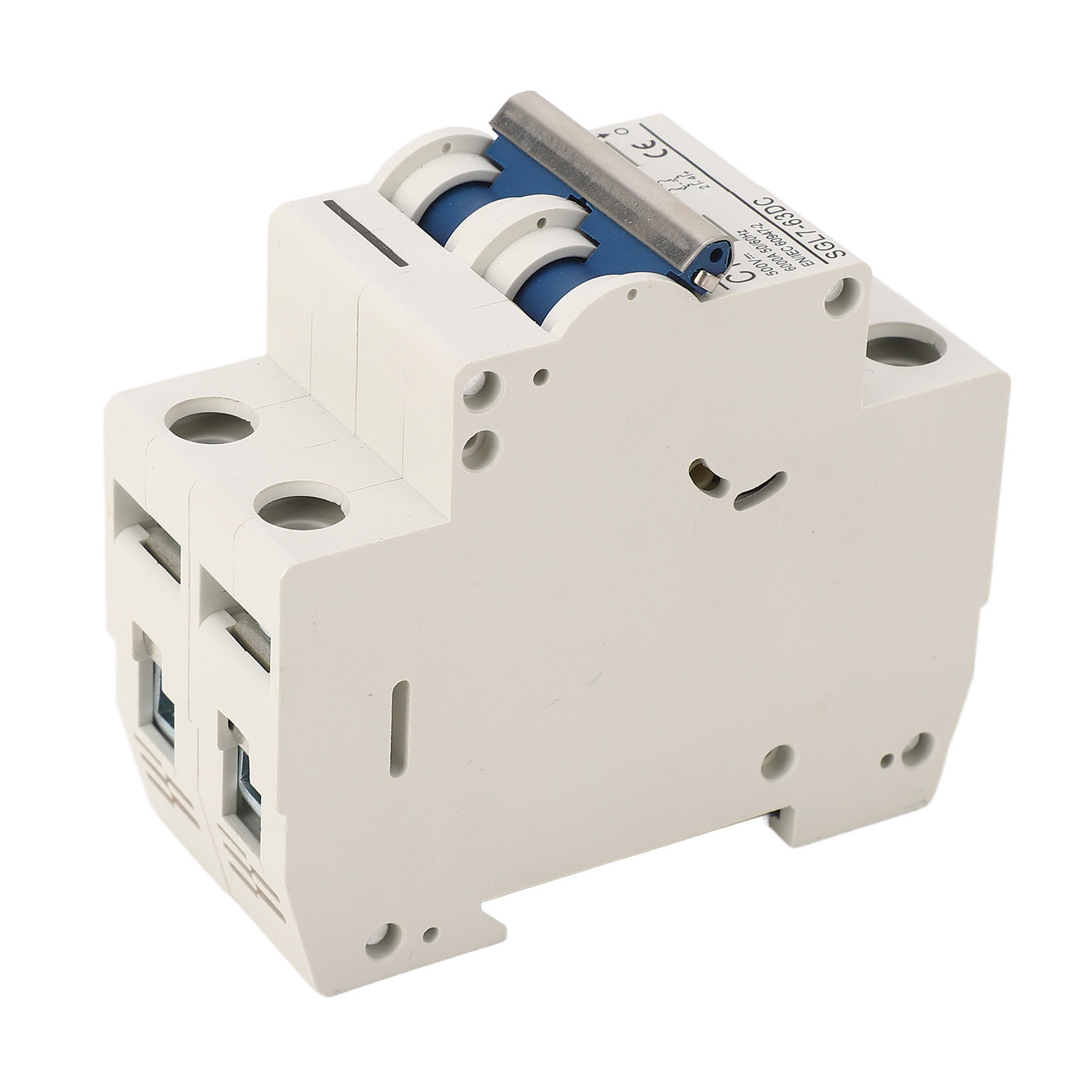 2-poliger Gleichstrom-leistungsschalter, 16 A Überlastschutz, Din-schienenmontage, Miniatur-leistungsschalter Für Photovoltaikanlagen, 500 V Dc