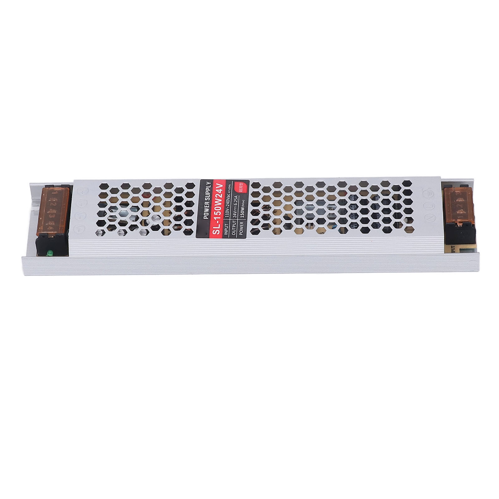 Ultradünnes Led-netzteil, 110–240 V Wechselstromeingang, 24 V 6,25 A 150 W Ausgang, Konverter Für Beleuchtung