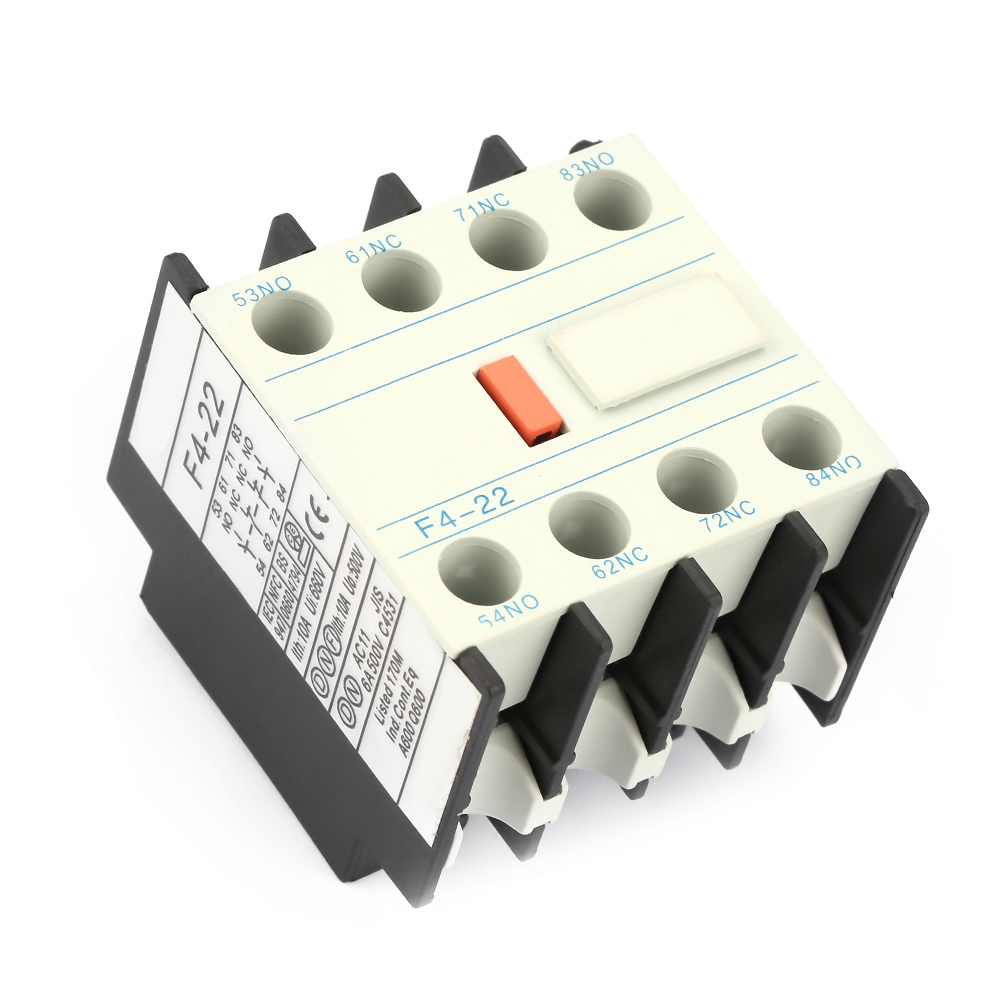 Ladn22 Ac-schütz Schakelaar F4-22 2 No 2 Nc Hilfskontaktblock Geeignet