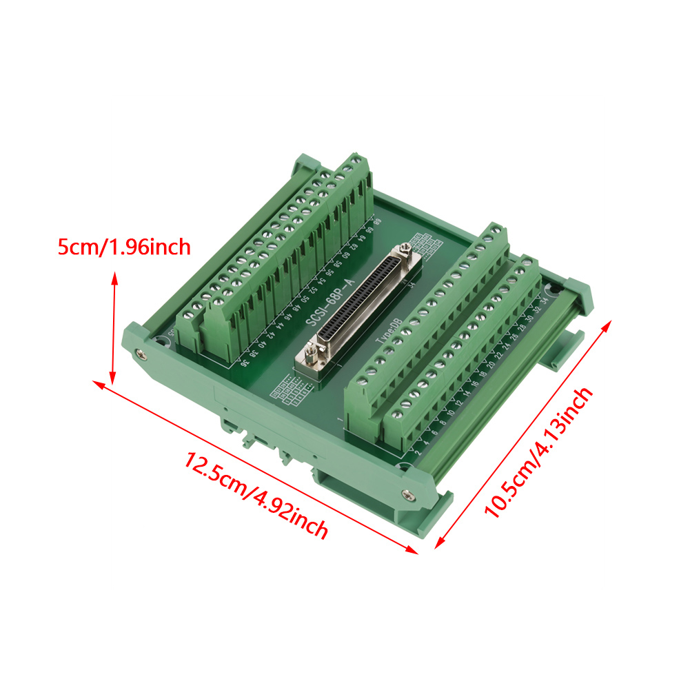 Scsi68 68-poliges Db-typ-sockel-breakout-board-schnittstellenmodul