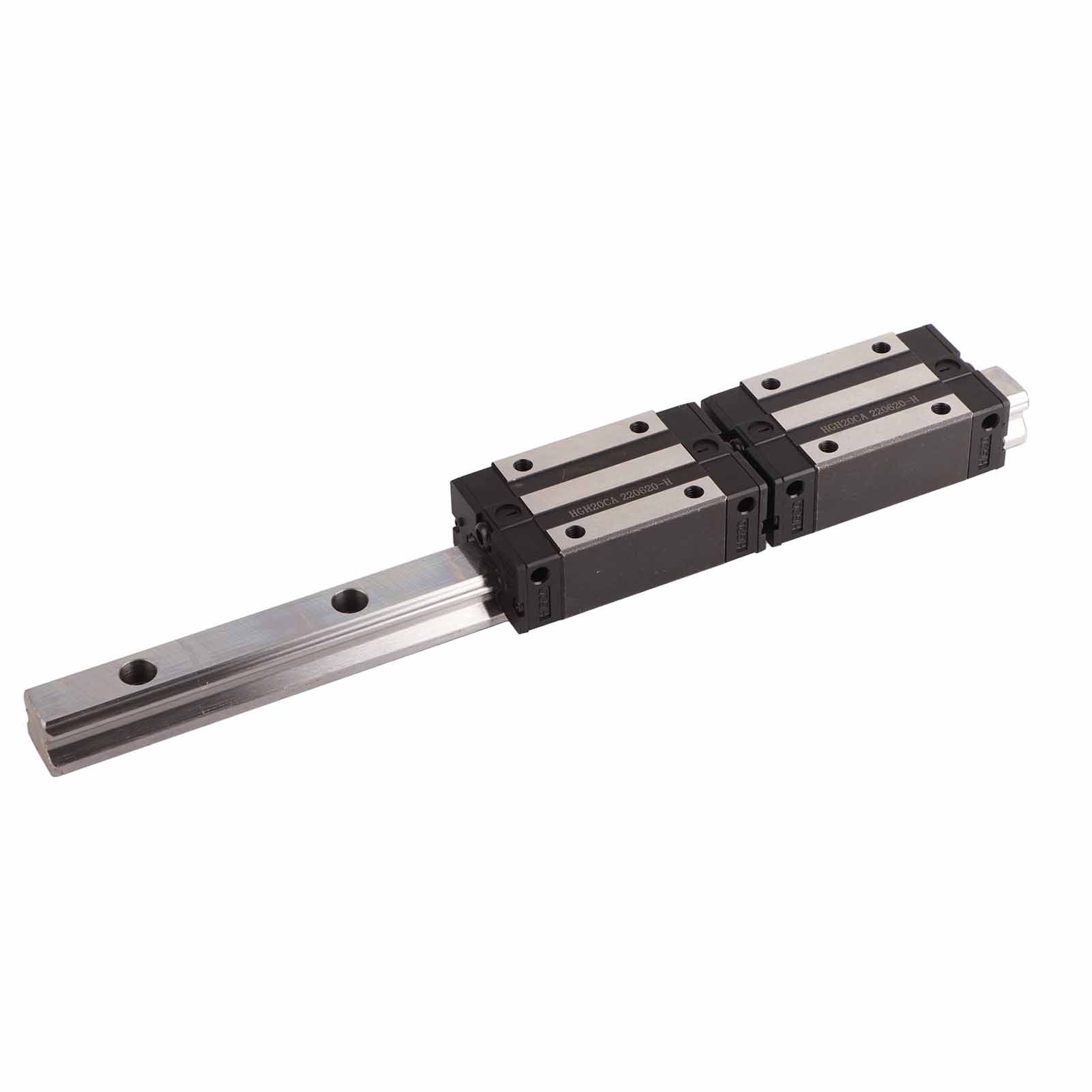 1 Stück Hgr20-300mm Linearführung + 2 Stück Schlittenlagerblöcke