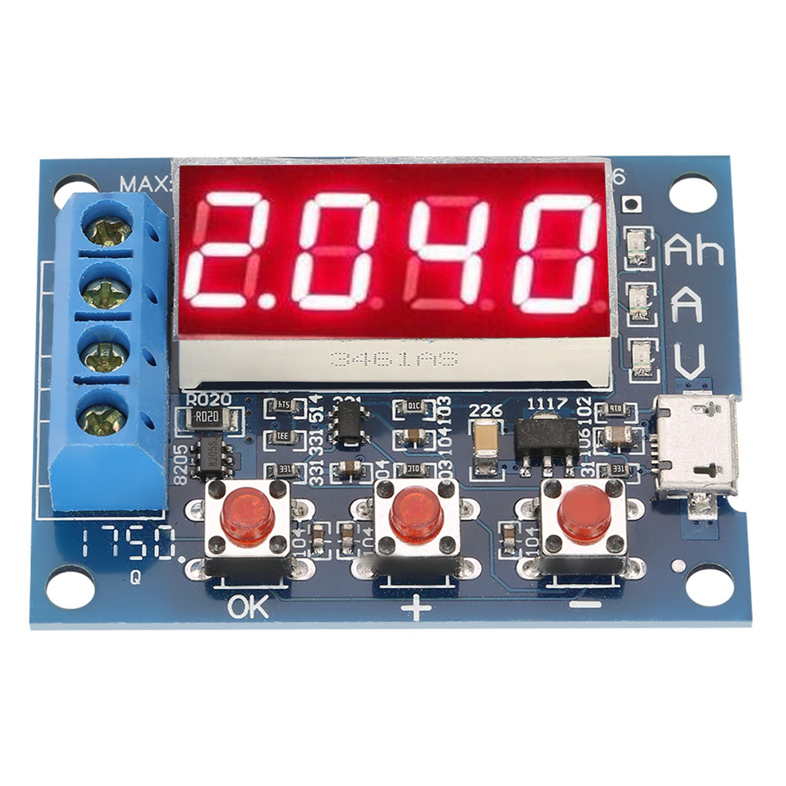 1,2-12v 18650 Lithium-ionen-bleiakkumulator-kapazitätsmessgerät Und Entladetester/analysator