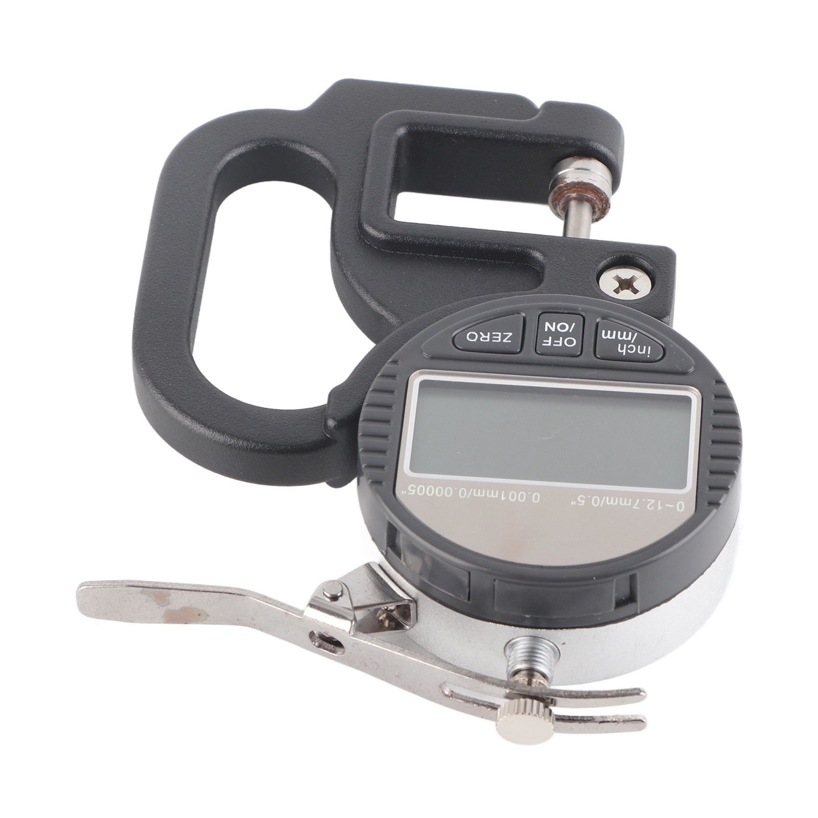 Digitales Dickenmessgerät Für Papier, Leder Und Stoff, Messbereich 0–12,7 Mm, Genauigkeit 0,001 Mm